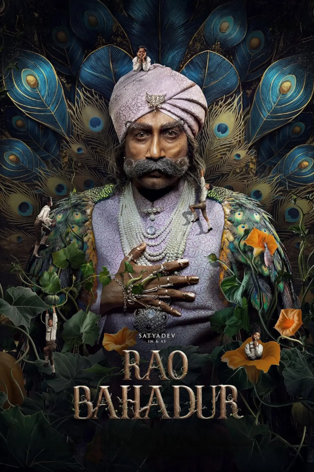 Movie poster "Rao Bahadur"
