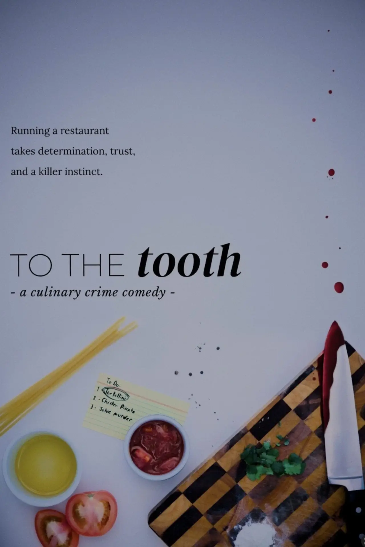 Movie poster "To the Tooth"