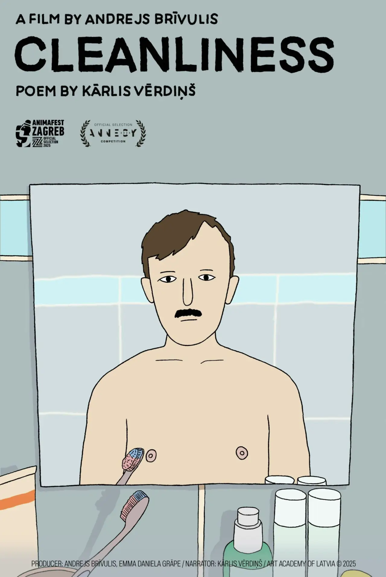 Movie poster "Cleanliness"