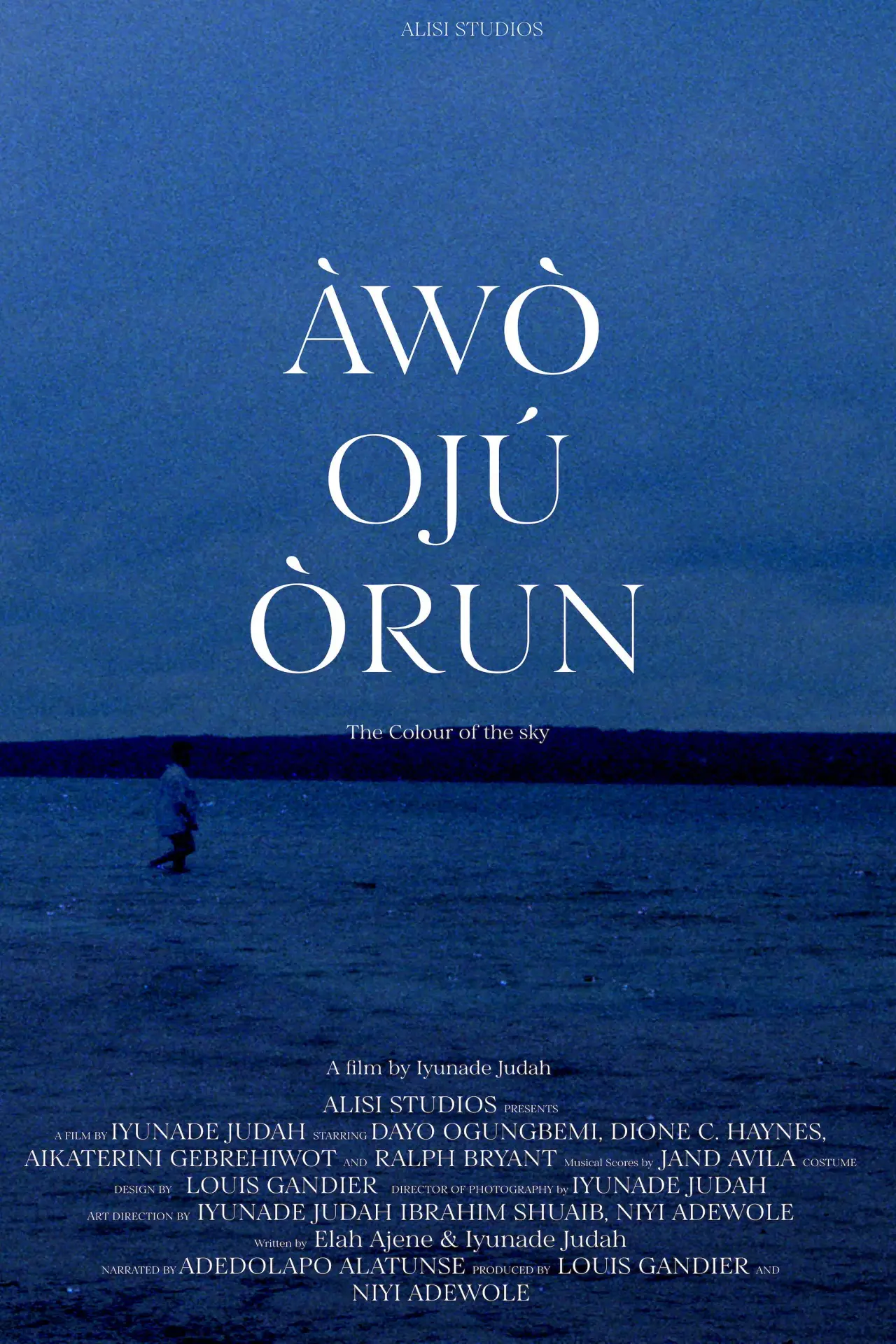 Movie poster "The Colour of the sky"