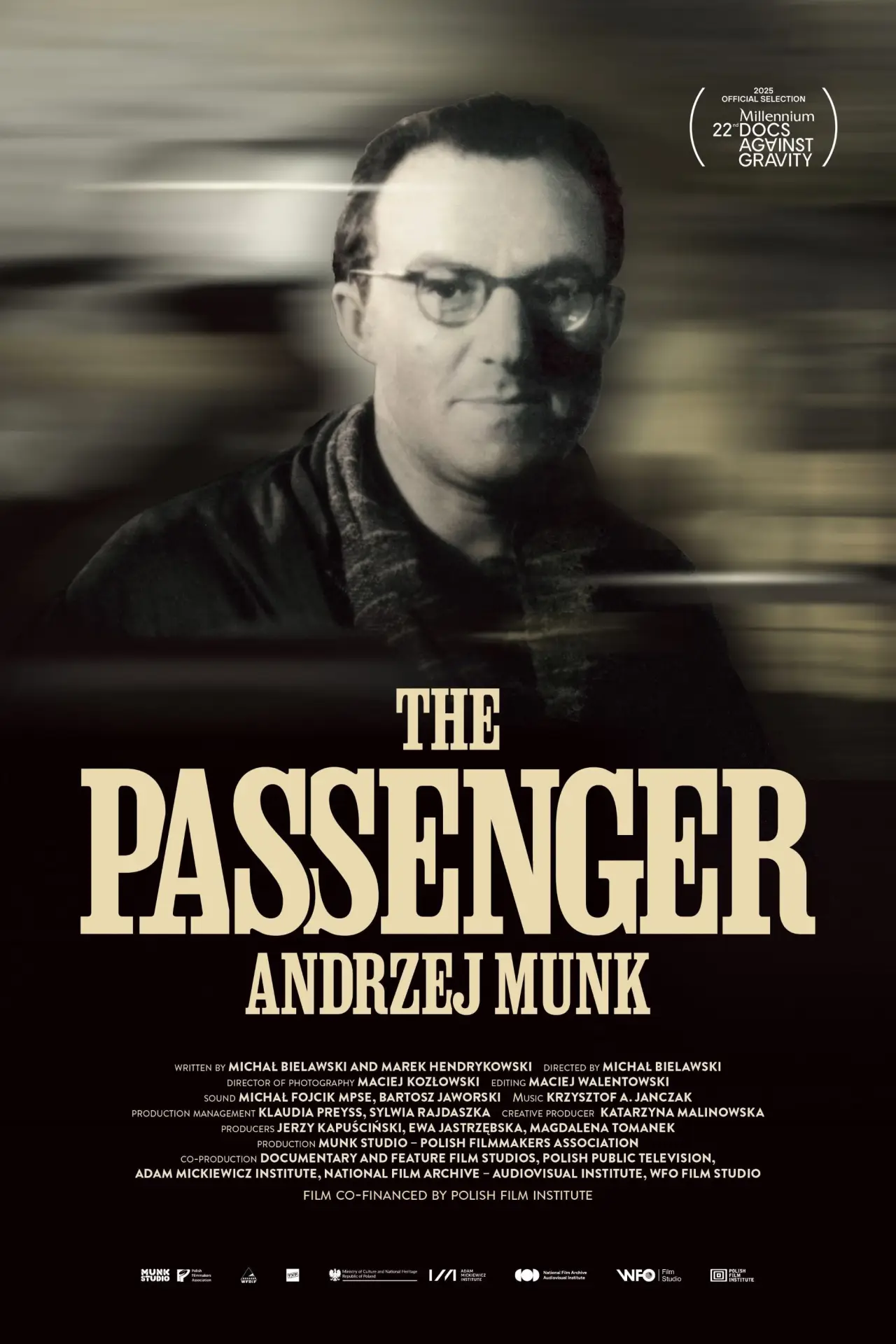 Movie poster "The Passenger Andrzej Munk"