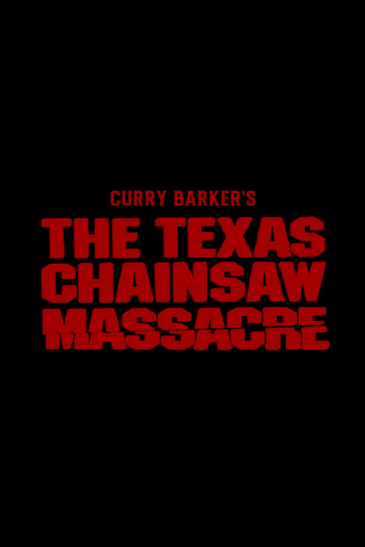 Movie poster "Texas Chainsaw Massacre"
