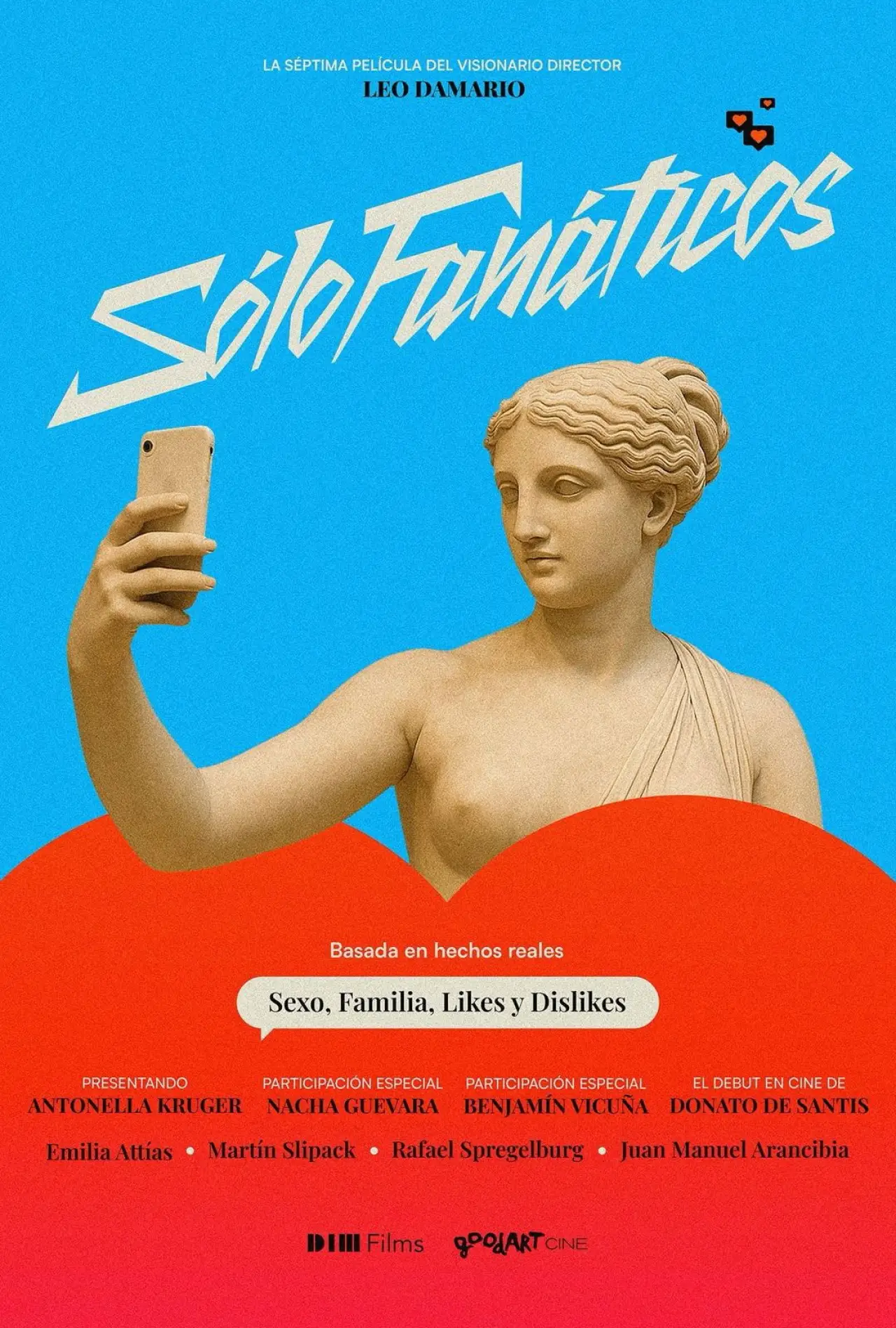 Movie poster "Solo Fanáticos"