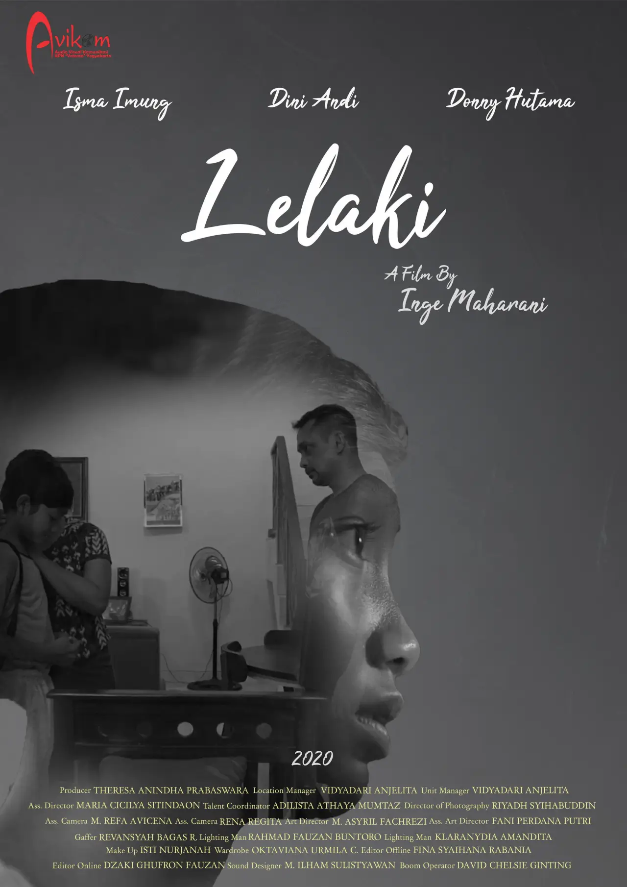 Movie poster "Lelaki"