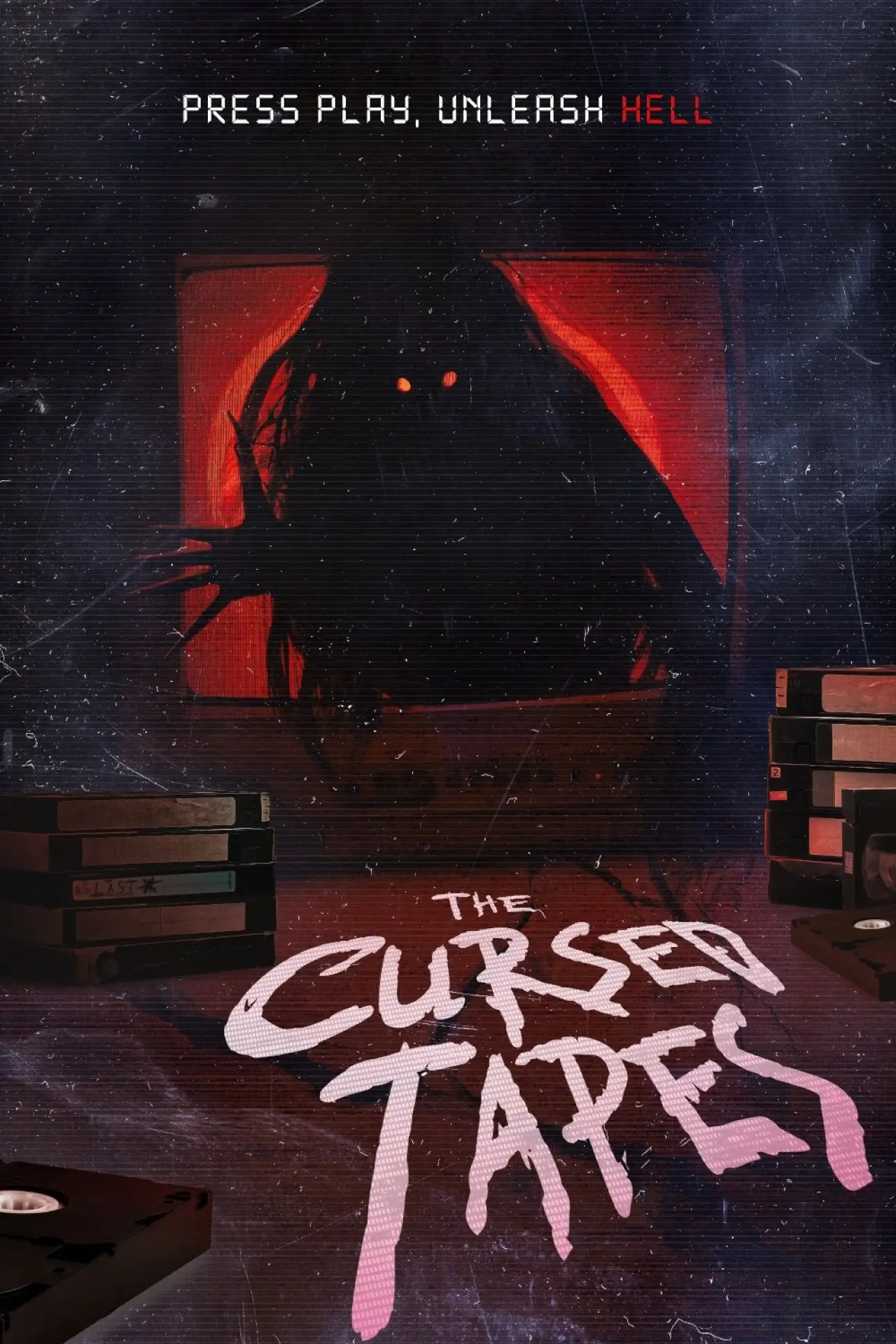 Movie poster "The Cursed Tapes"