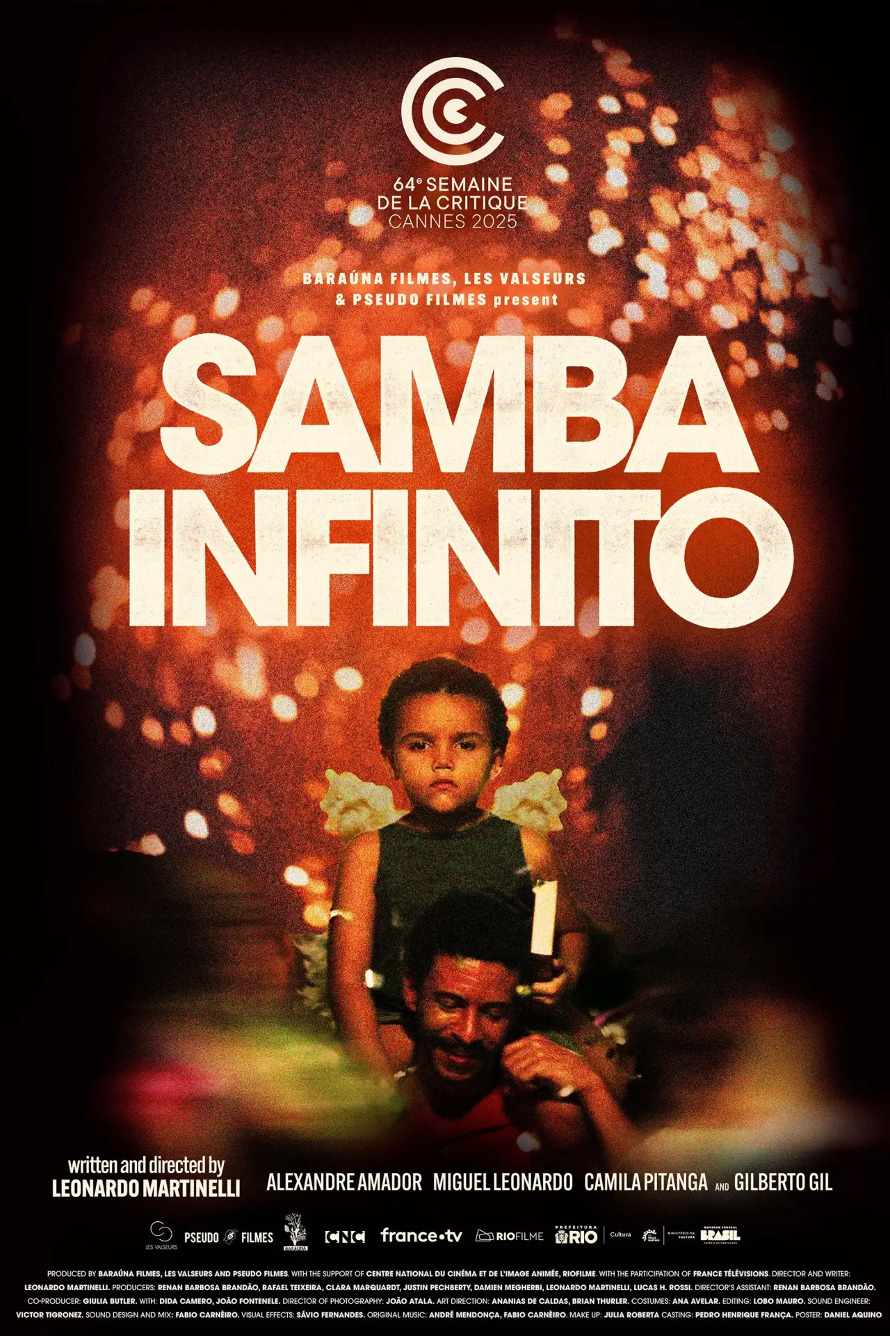 Movie poster "Samba Infinito"