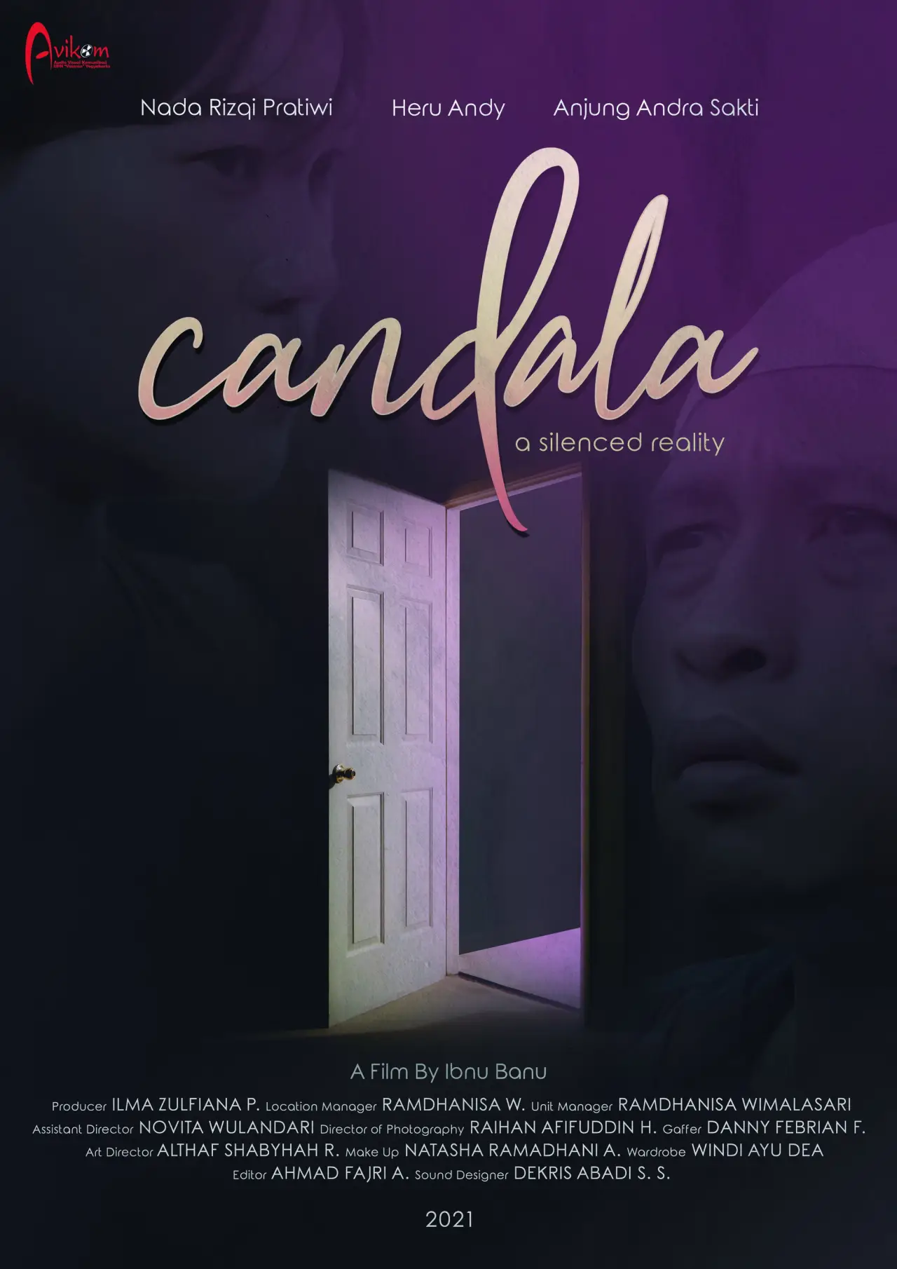 Movie poster "Candala"