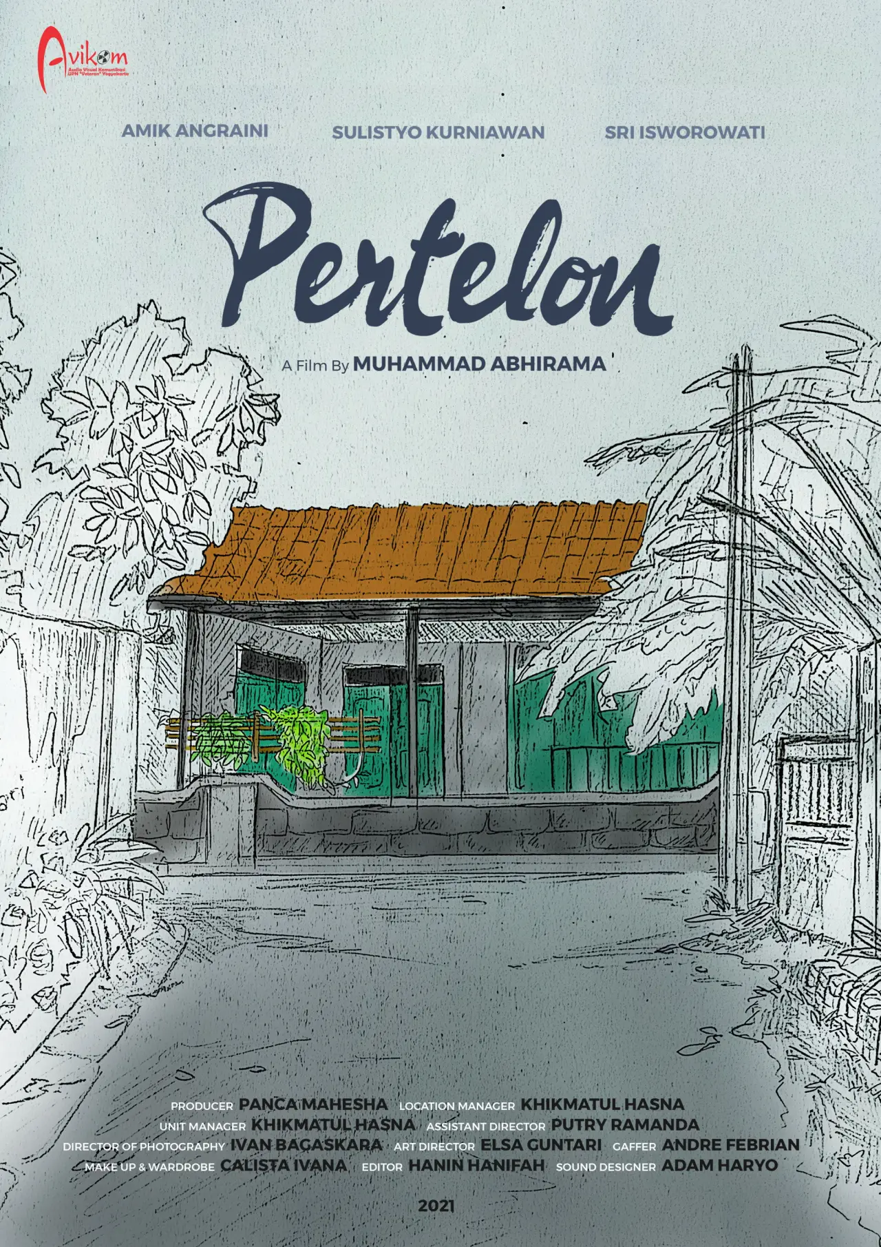 Movie poster "Pertelon"