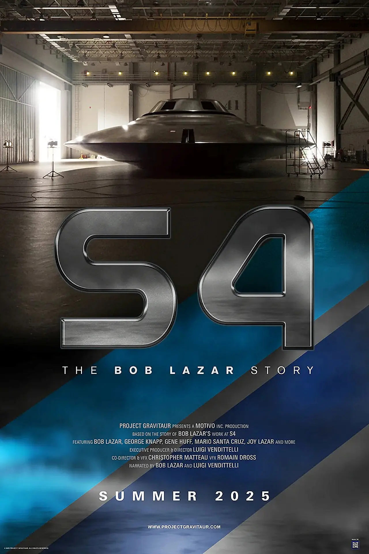 Movie poster "S4: The Bob Lazar Story"