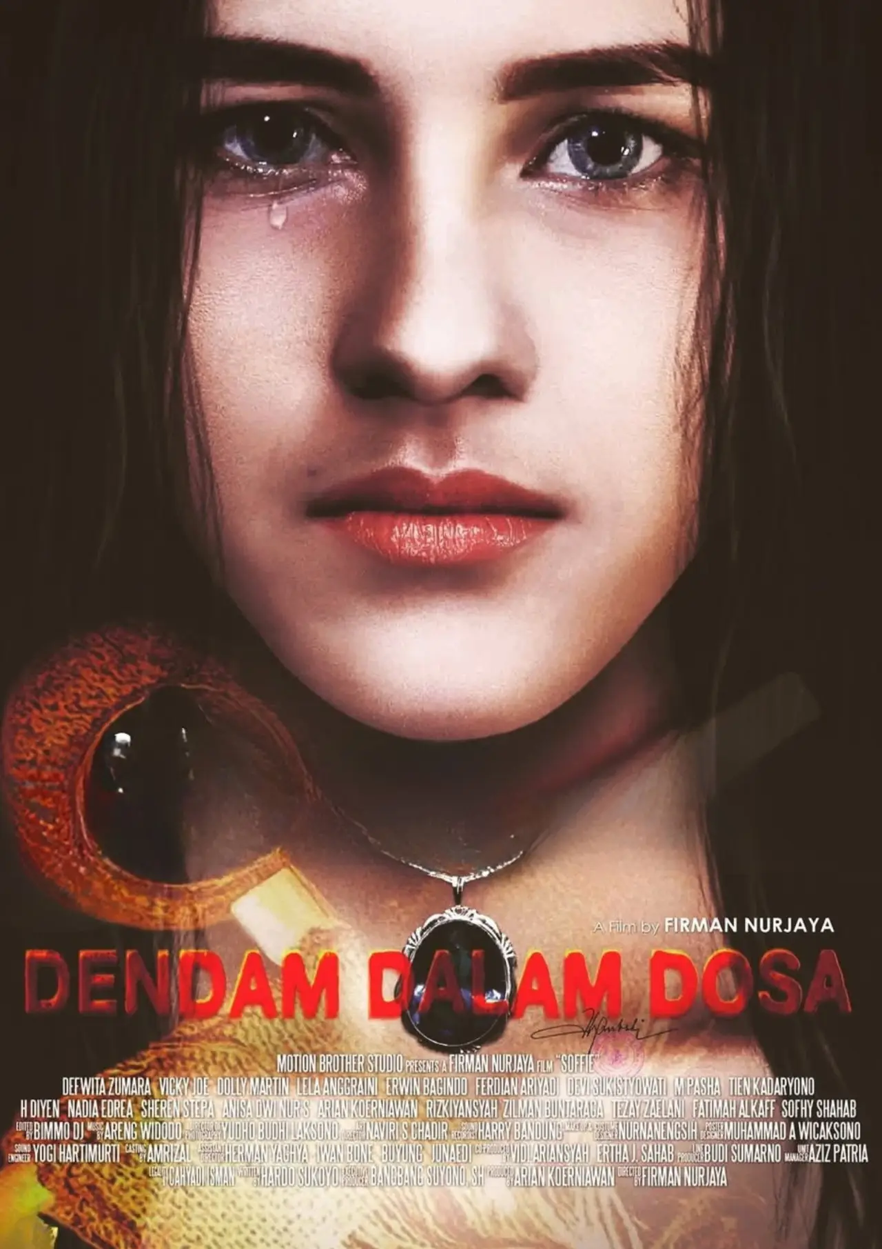 Movie poster "Soffie: Dendam Dalam Dosa"