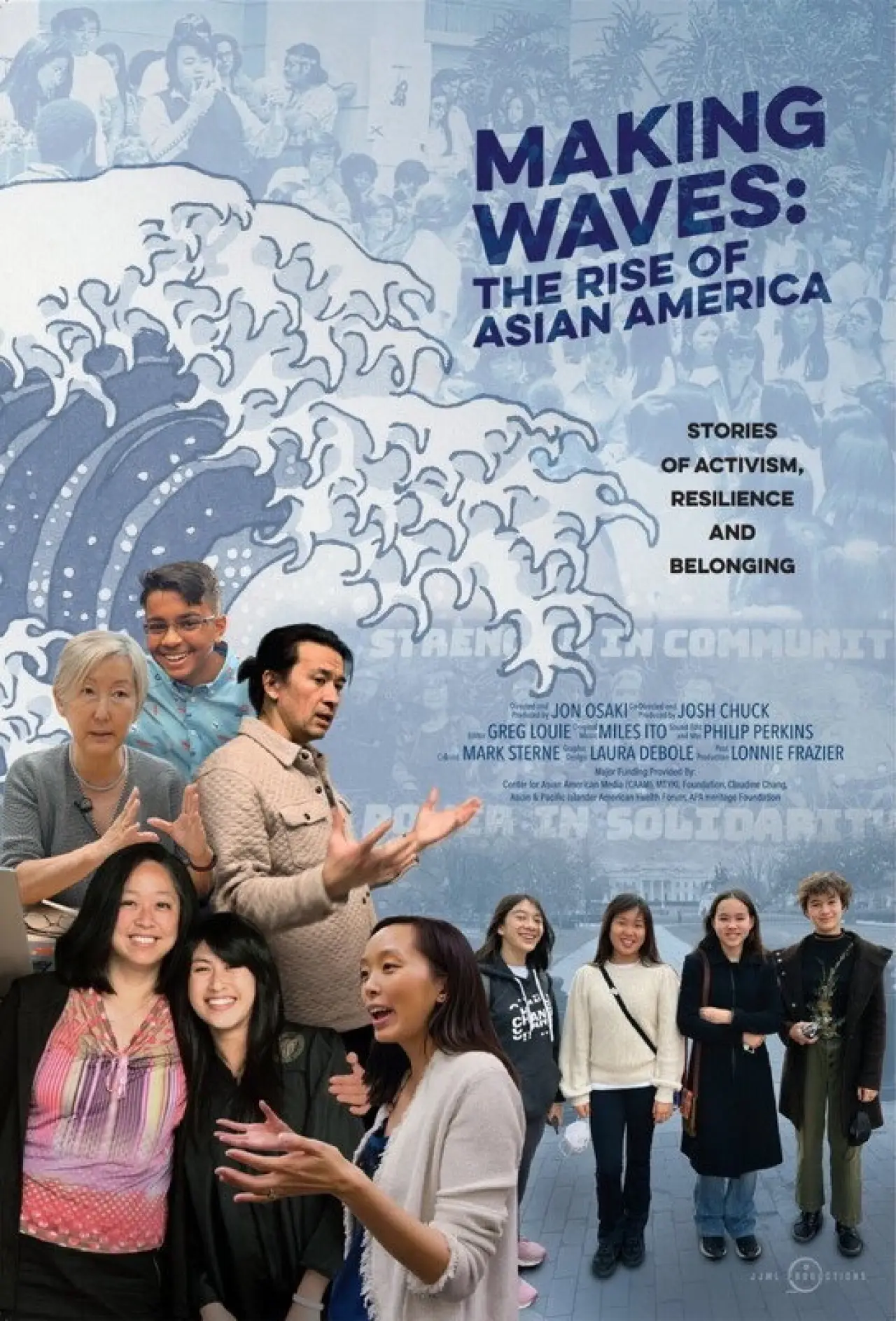 Movie poster "Making Waves: The Rise of Asian America"