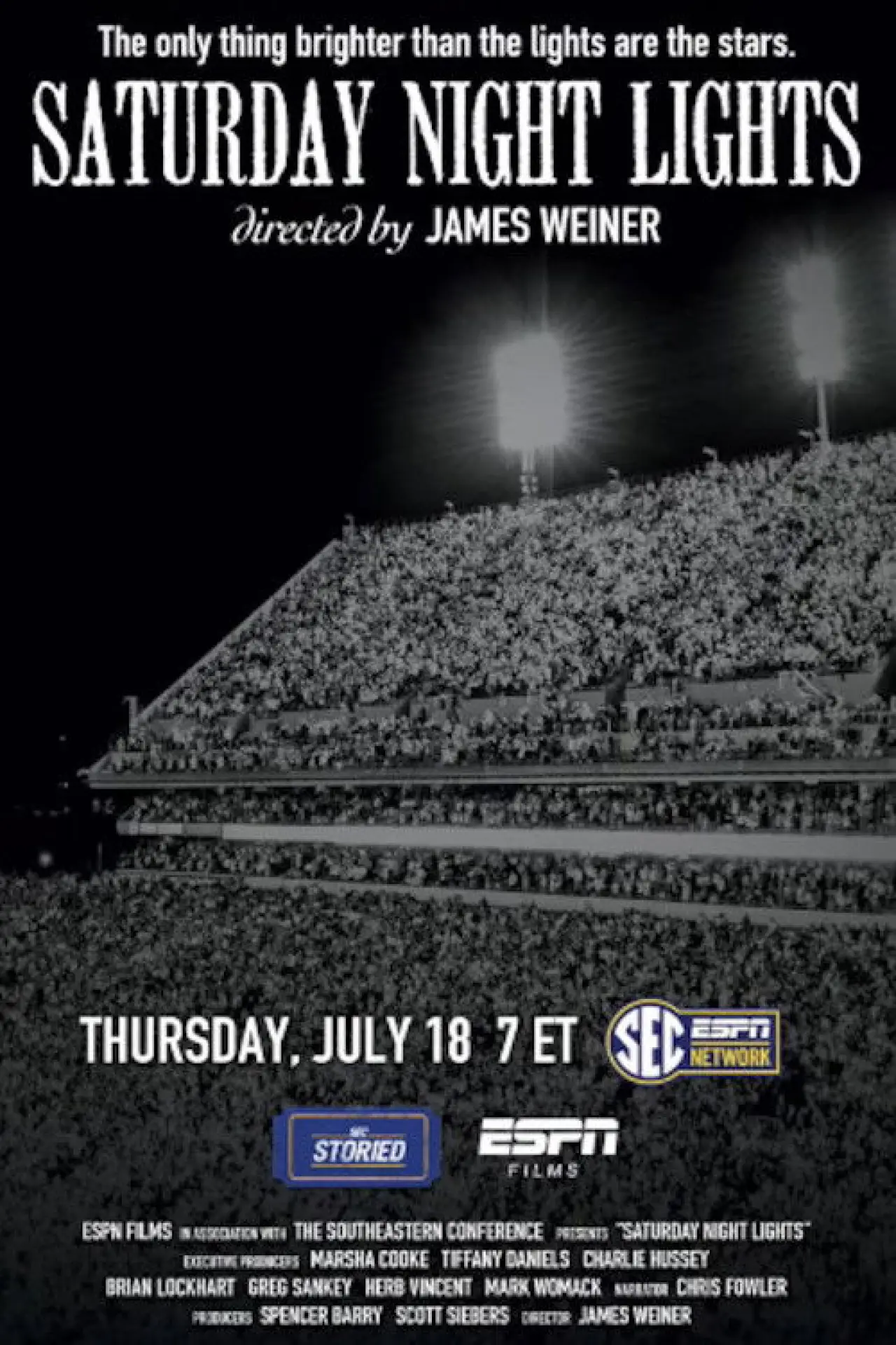 Movie poster "Saturday Night Lights"