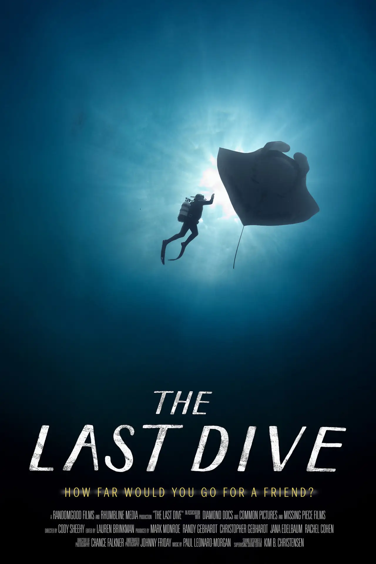 Movie poster "The Last Dive"