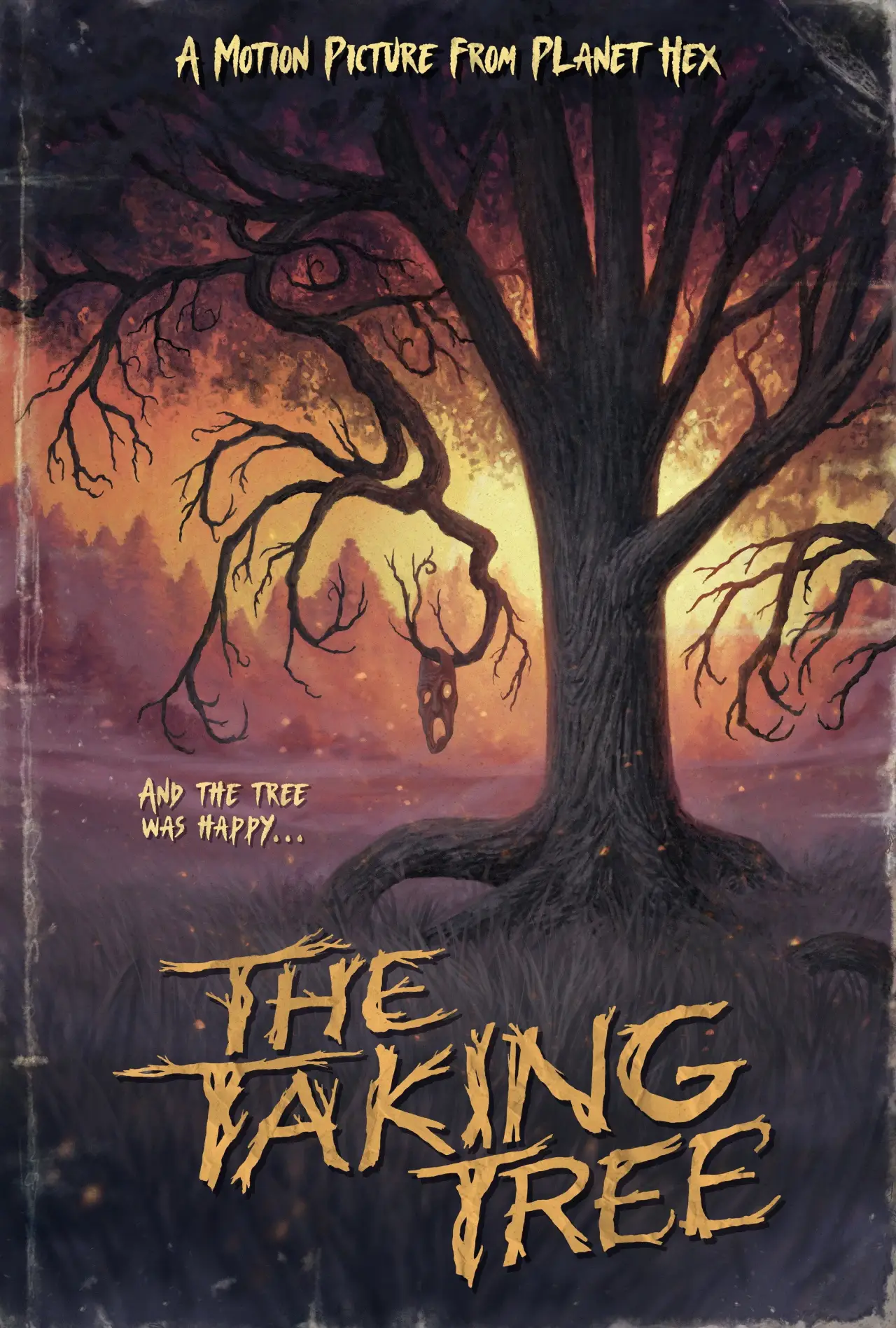 Movie poster "The Taking Tree"
