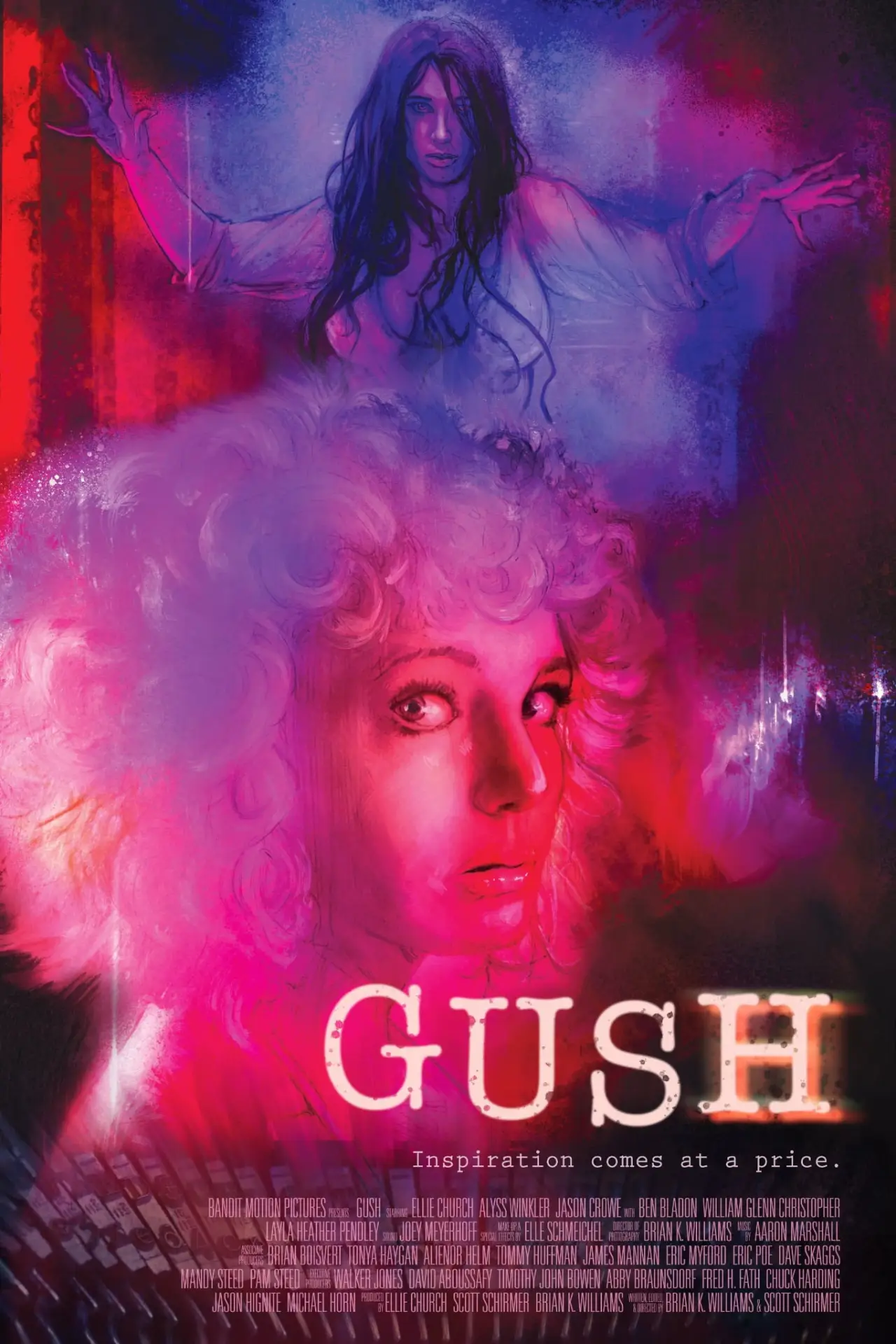 Movie poster "Gush"