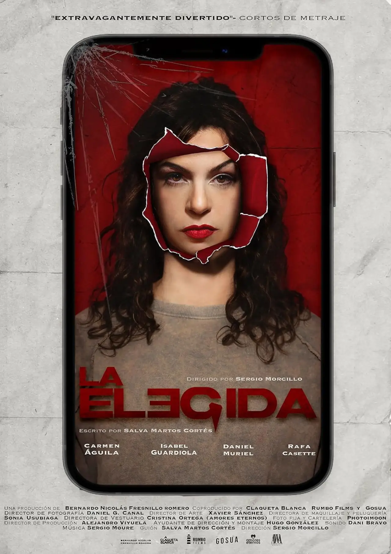 Movie poster "La elegida"