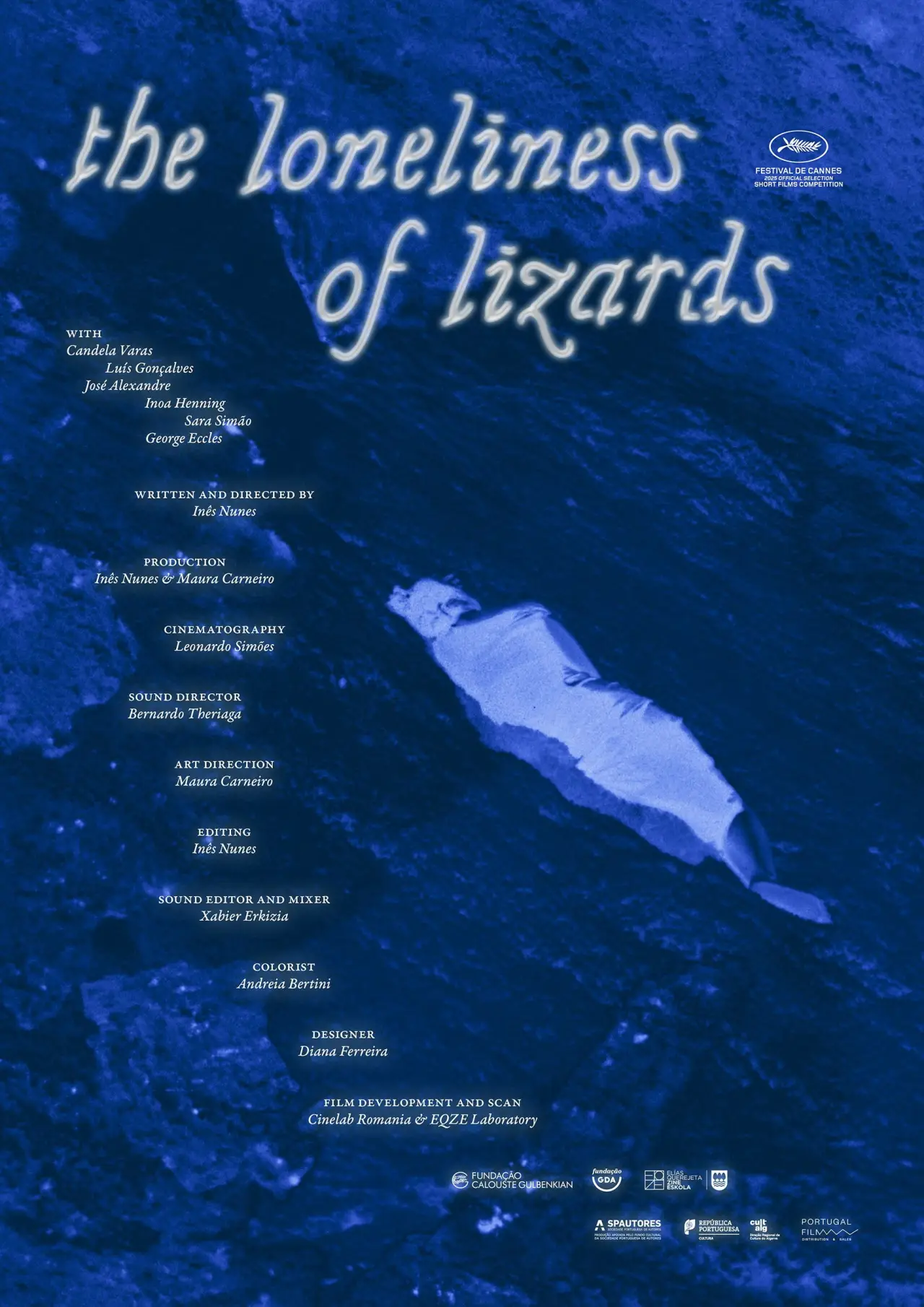 Movie poster "The Loneliness of Lizards"