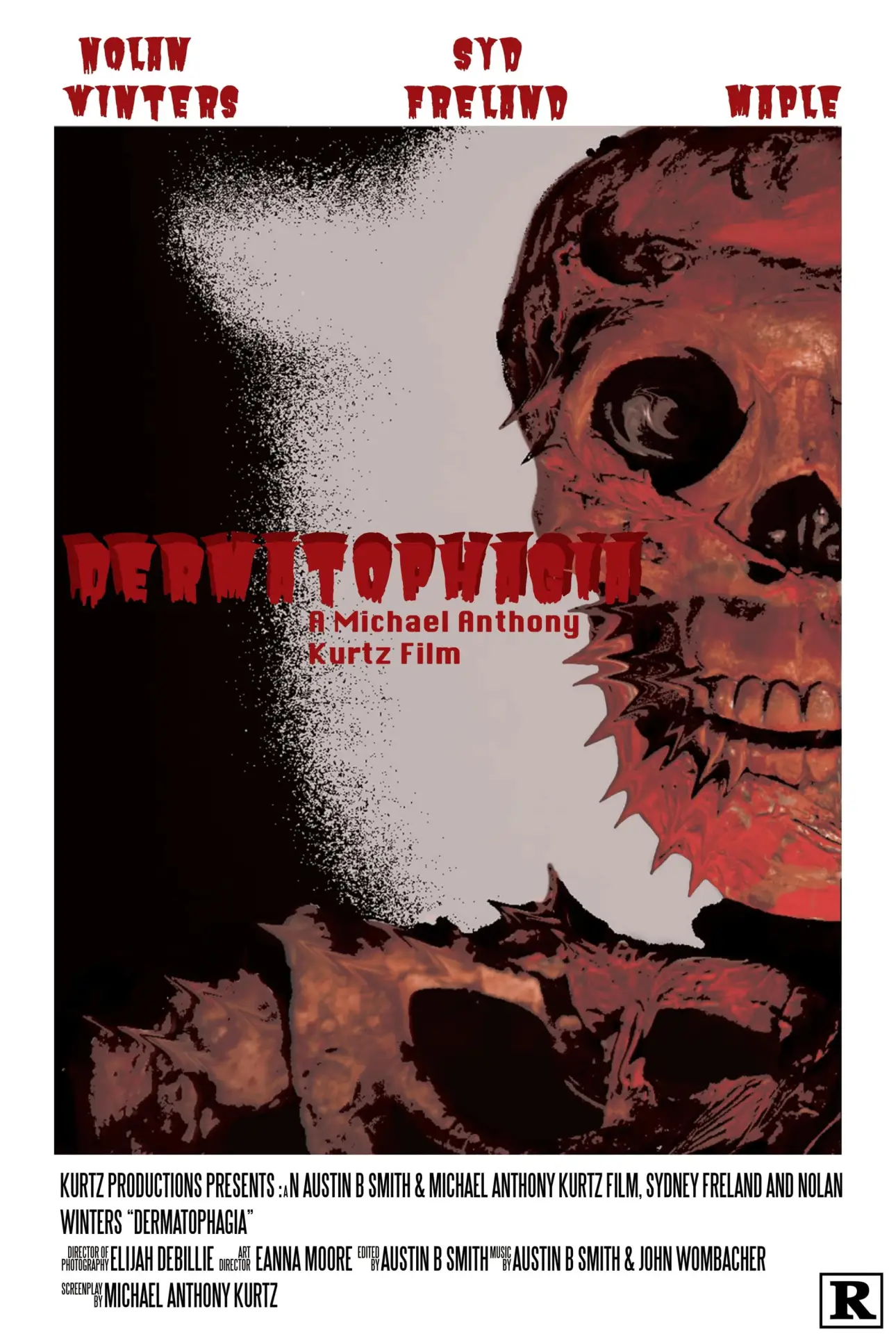 Movie poster "Dermatophagia"