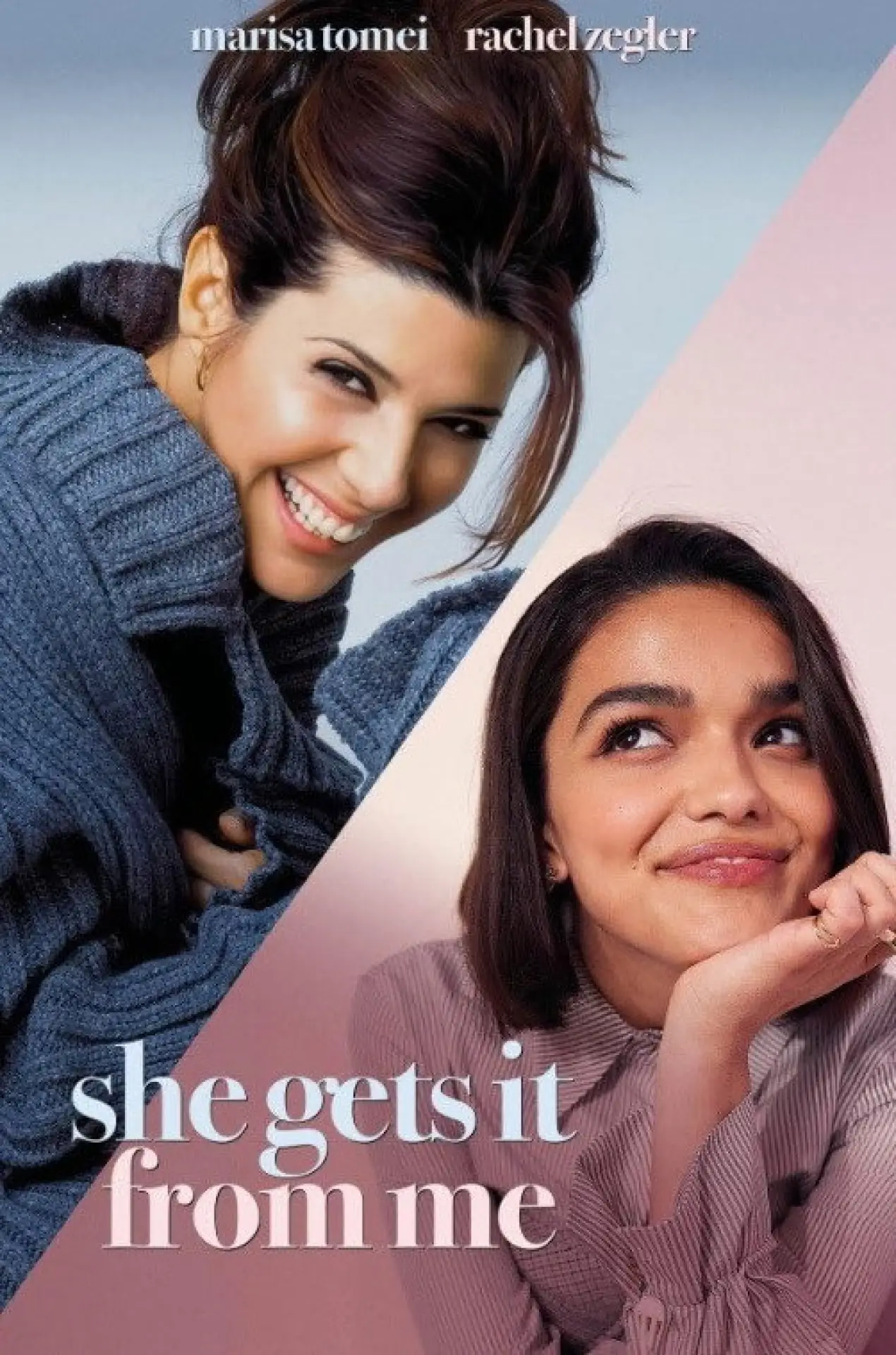 Movie poster "She Gets It from Me"