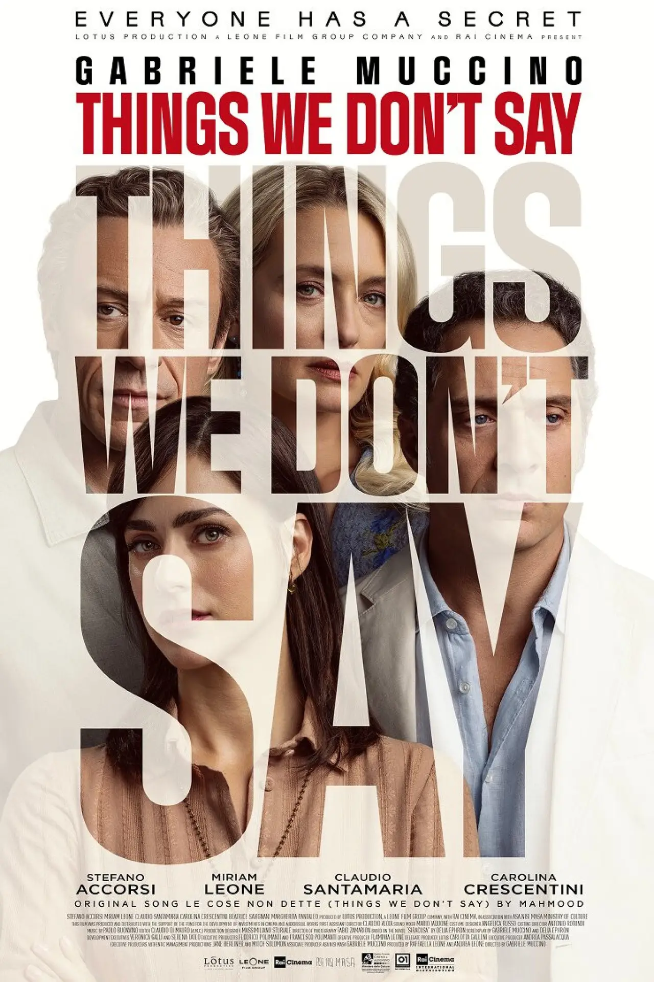 Movie poster "Things Unspoken"