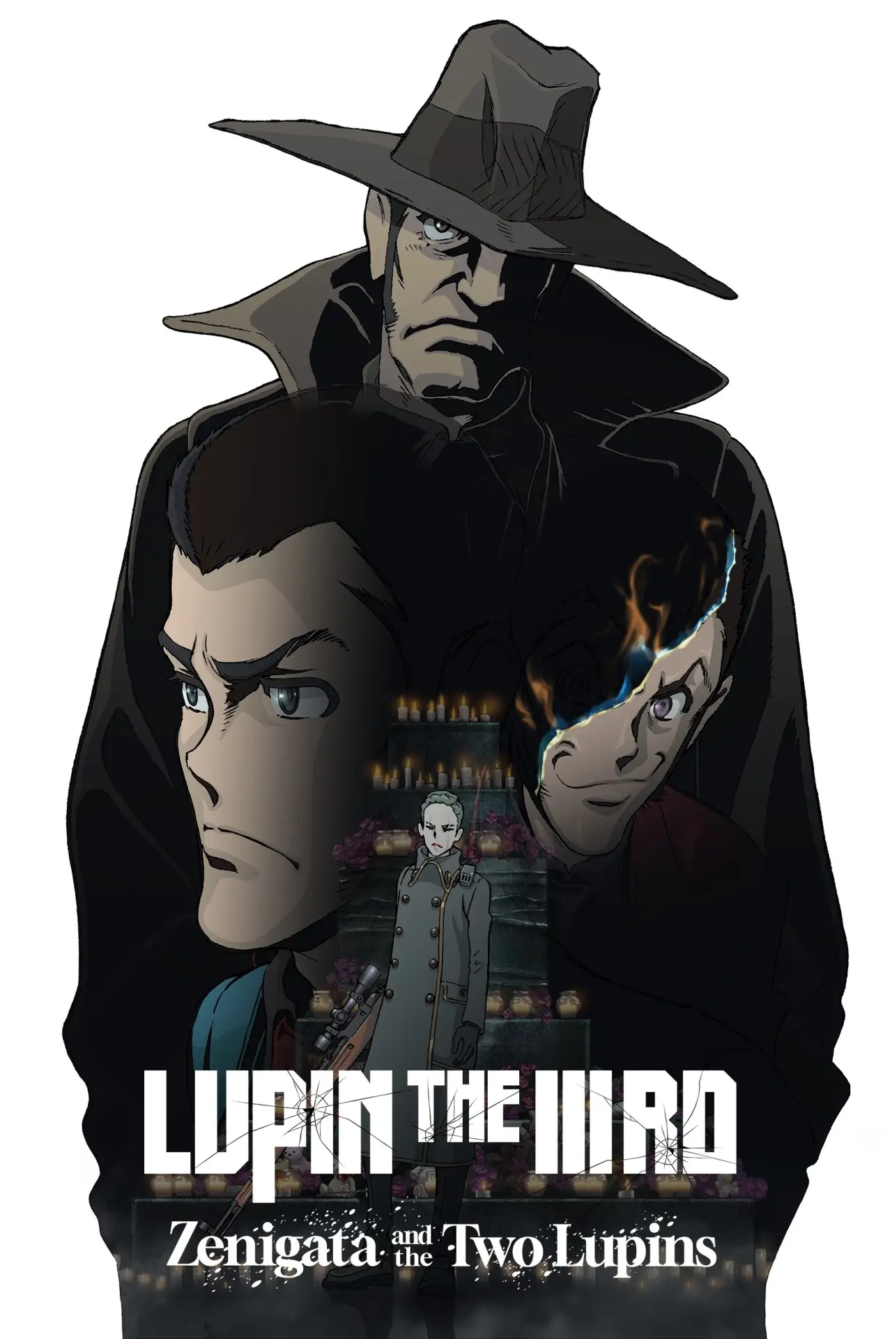 Movie poster "LUPIN THE IIIRD: Zenigata and the Two Lupins"