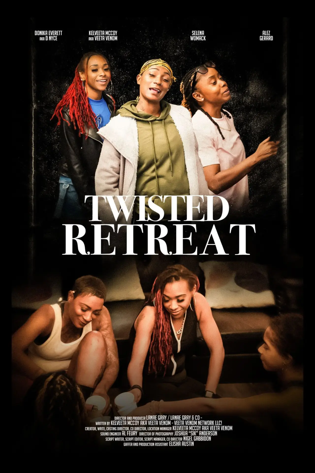 Movie poster "Twisted Retreat"