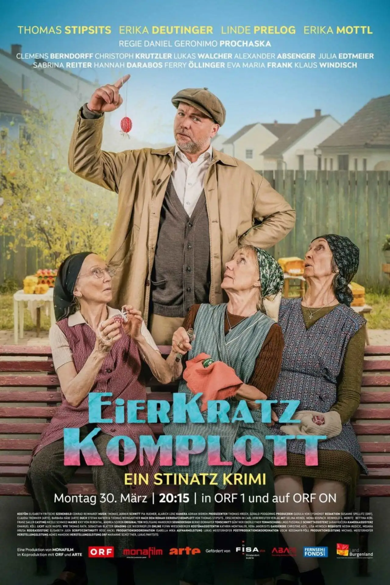Movie poster "Eierkratz-Komplott - Ein Stinatz-Krimi"
