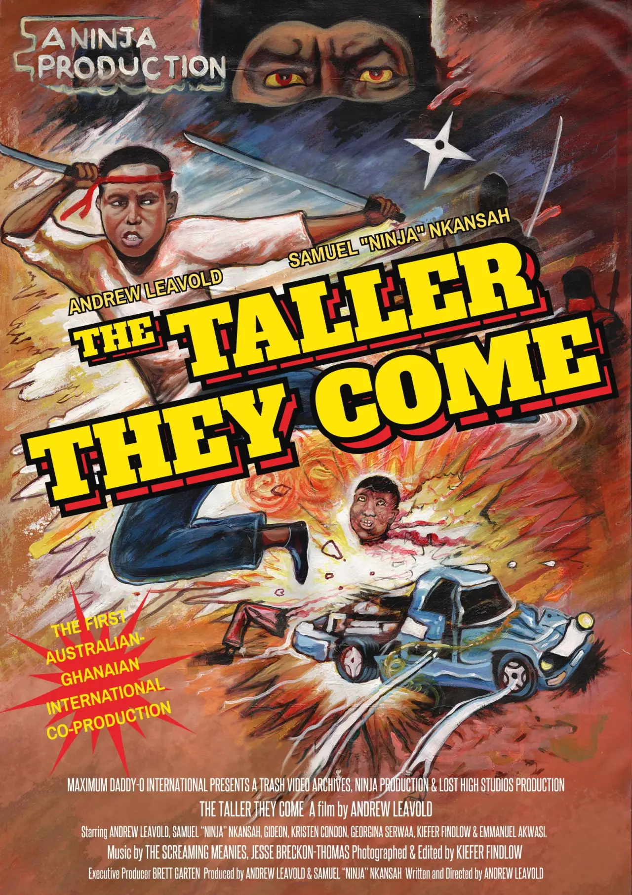Movie poster "The Taller They Come"