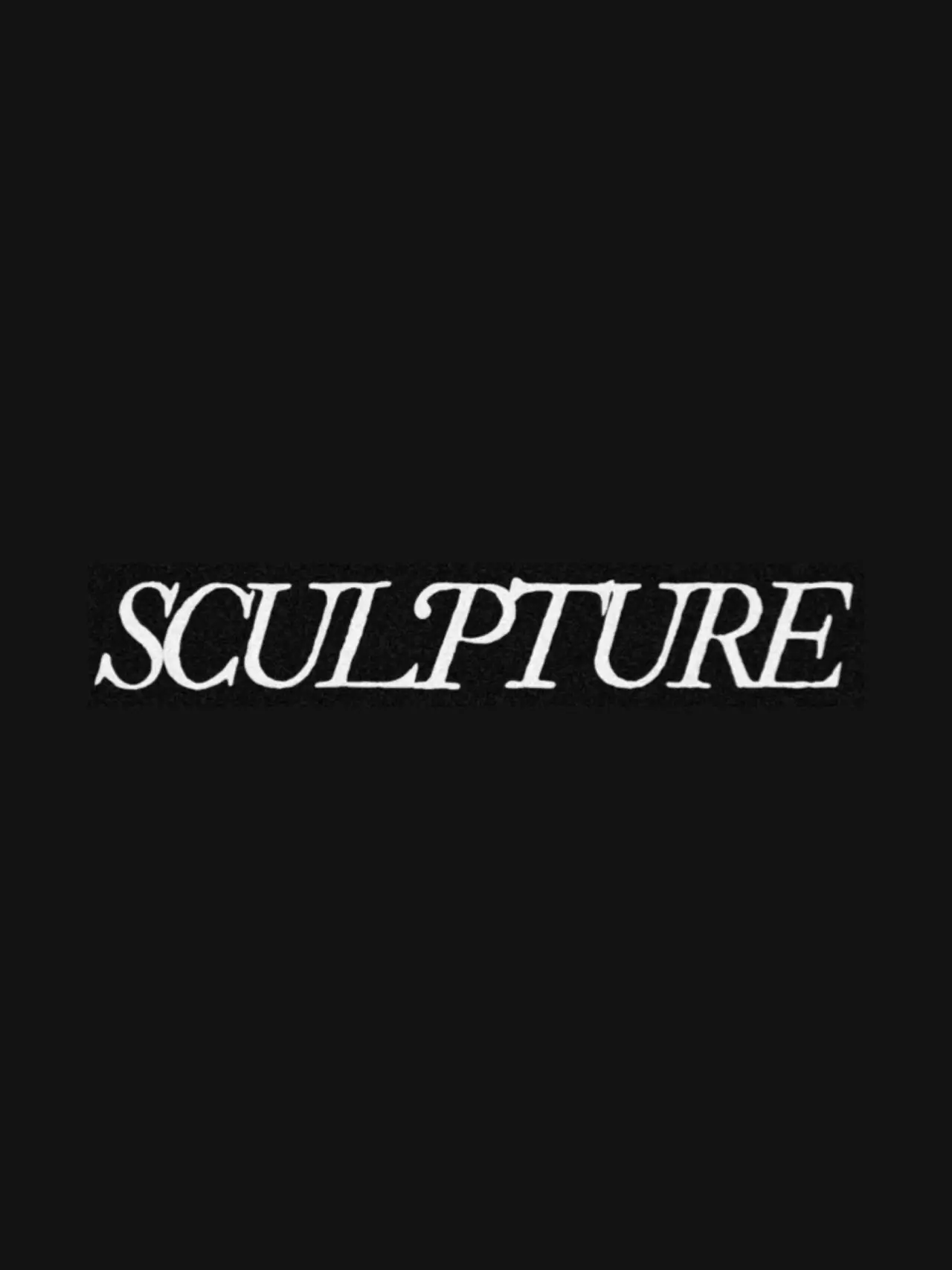 Movie poster "Sculpture"