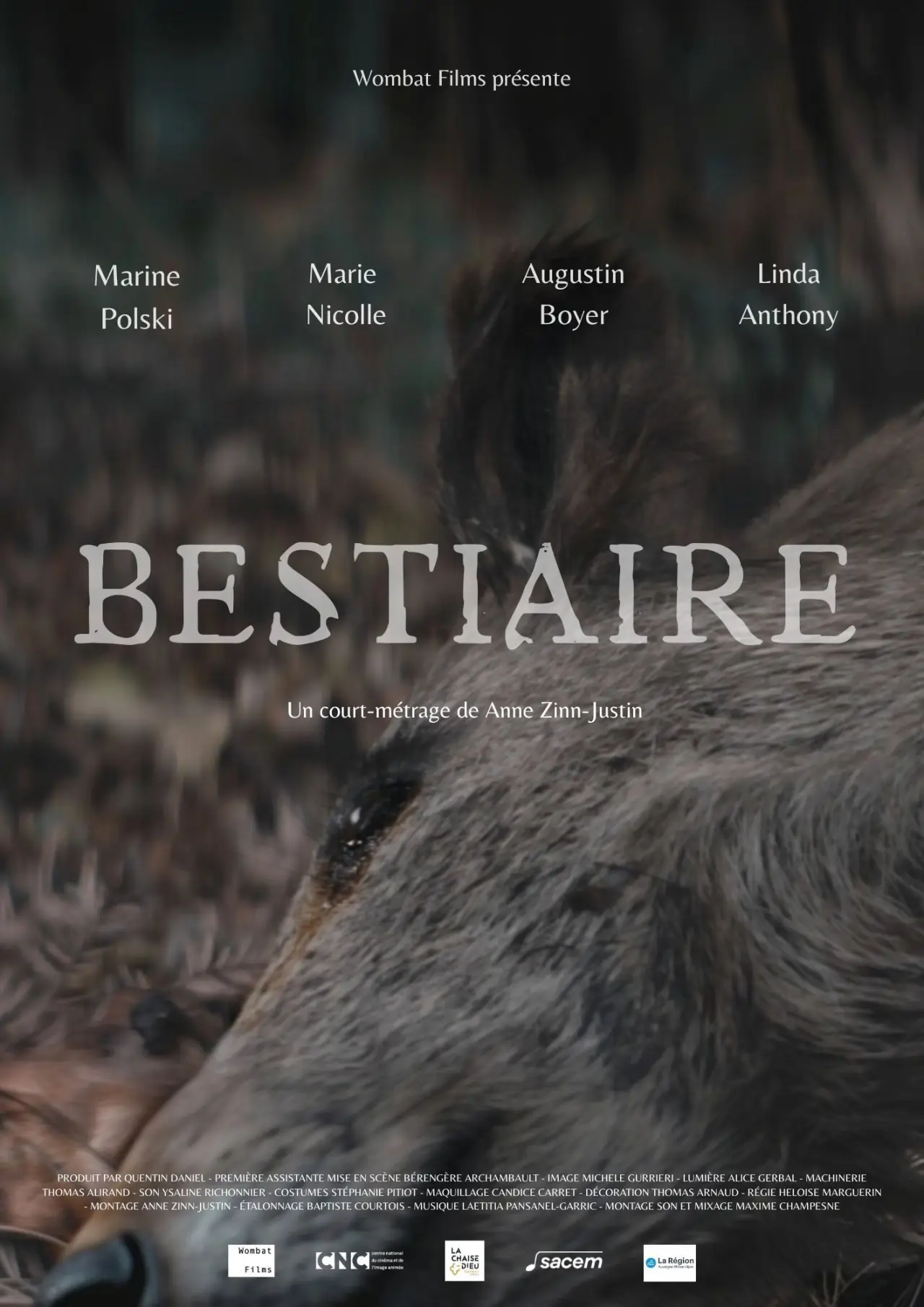 Movie poster "Bestiary"