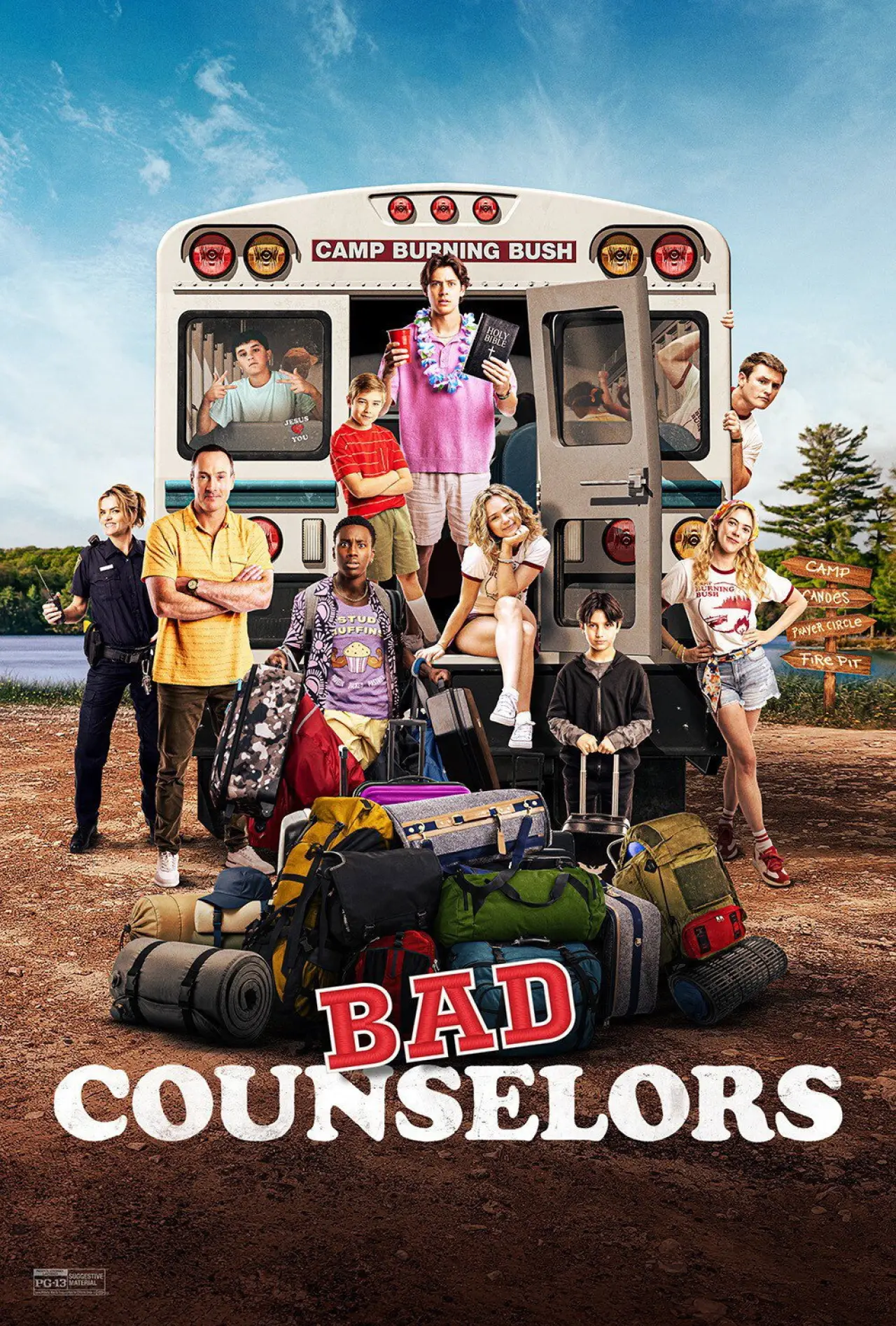 Movie poster "Bad Counselors"