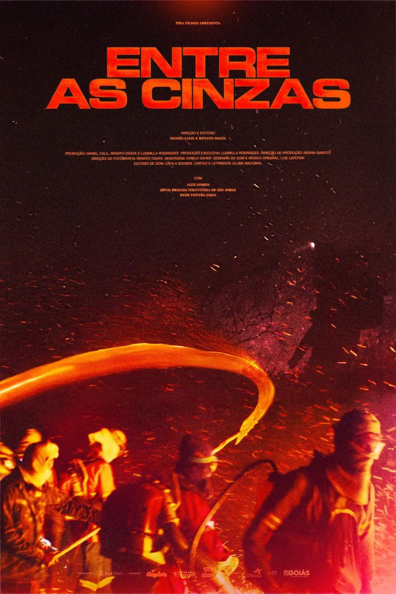 Movie poster "Entre as cinzas"
