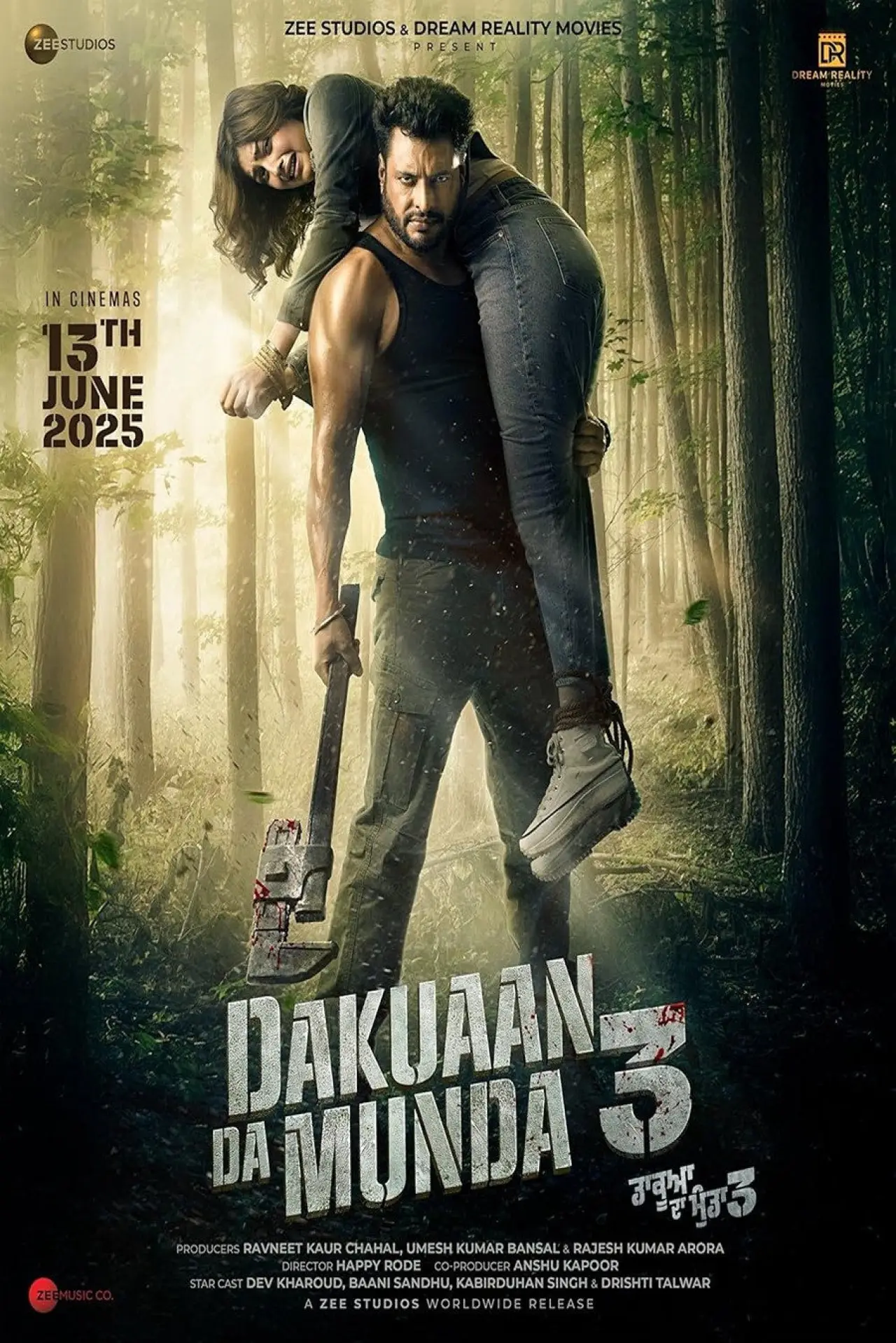 Movie poster "Dakuaan Da Munda 3"