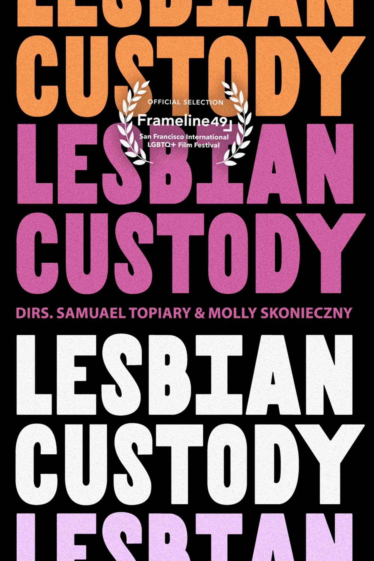 Movie poster "Lesbian Custody"