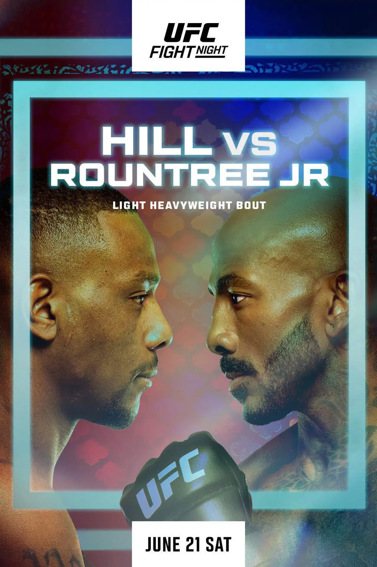 Movie poster "UFC on ABC 8: Hill vs. Rountree Jr."