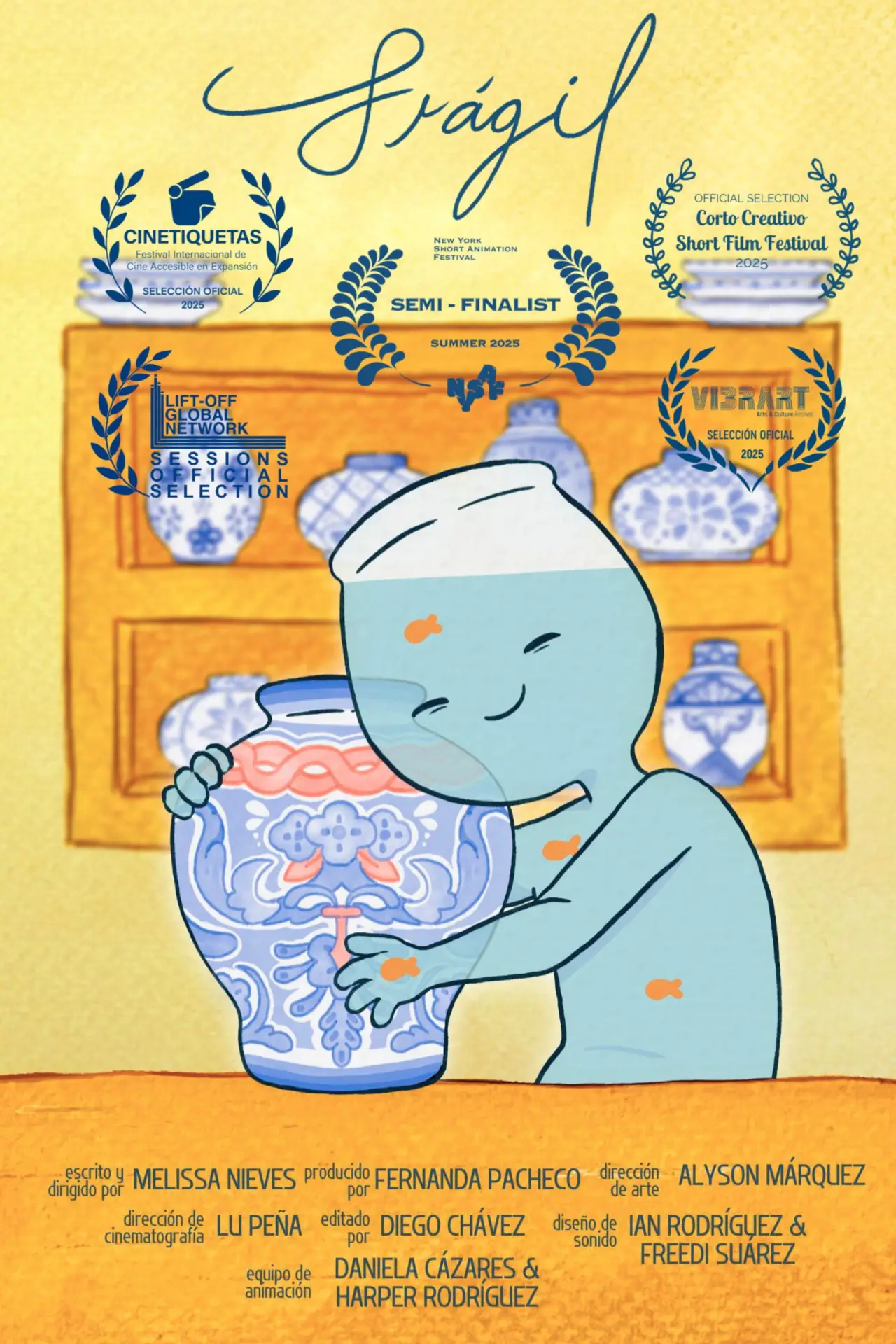 Movie poster "Frágil"
