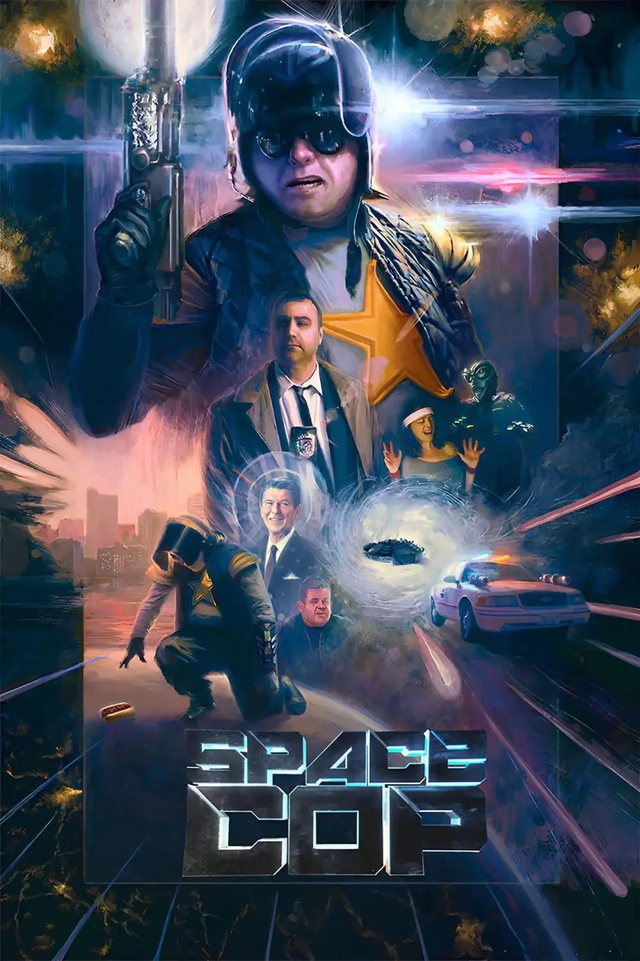 Movie poster "Space Cop"