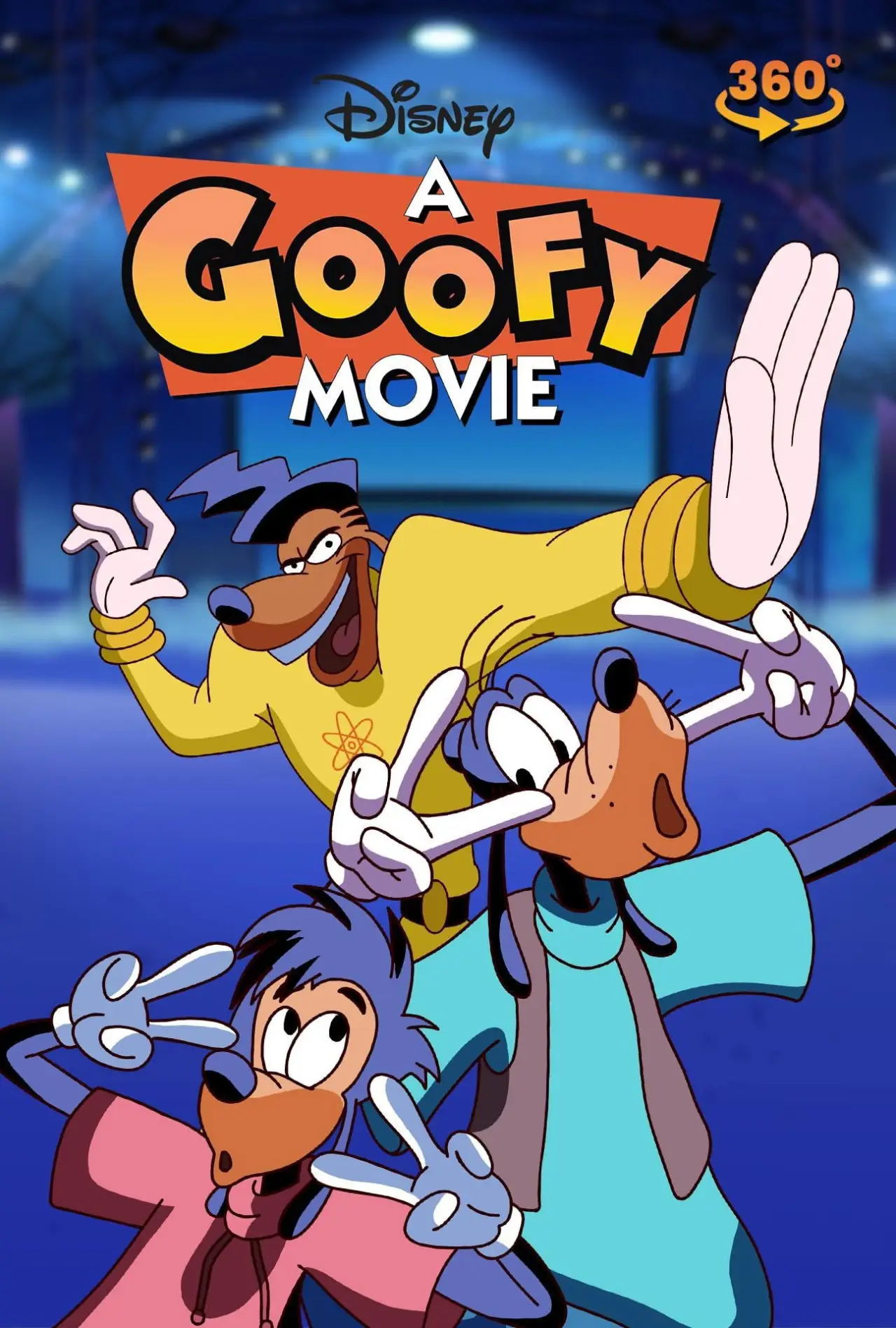 Movie poster "Powerline Live! A Goofy Movie 360° Concert Experience"