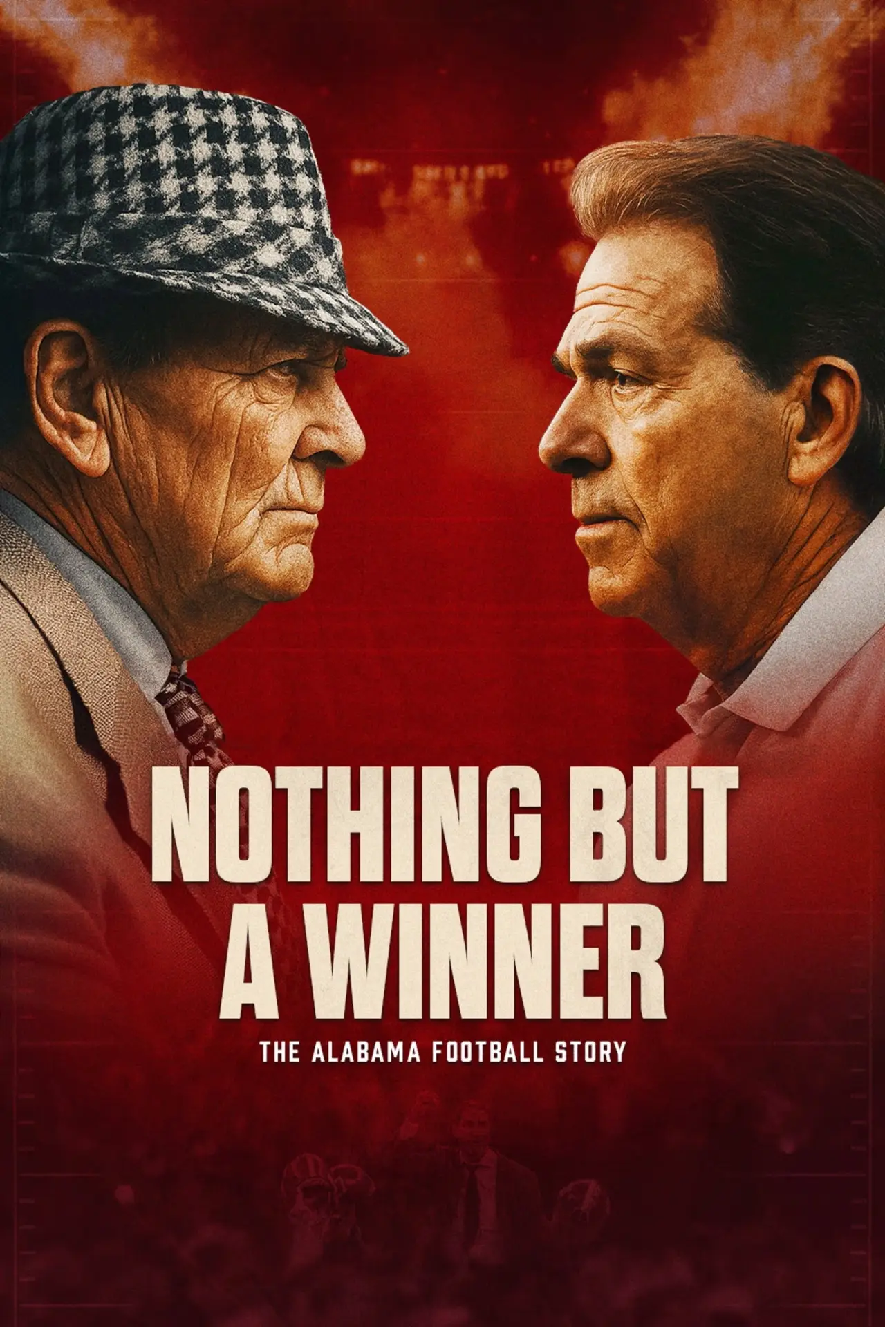 Movie poster "Nothing But a Winner: The Alabama Football Story"
