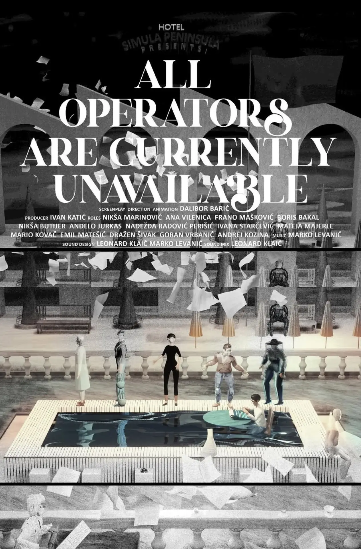 Movie poster "All Operators Are Currently Unavailable"