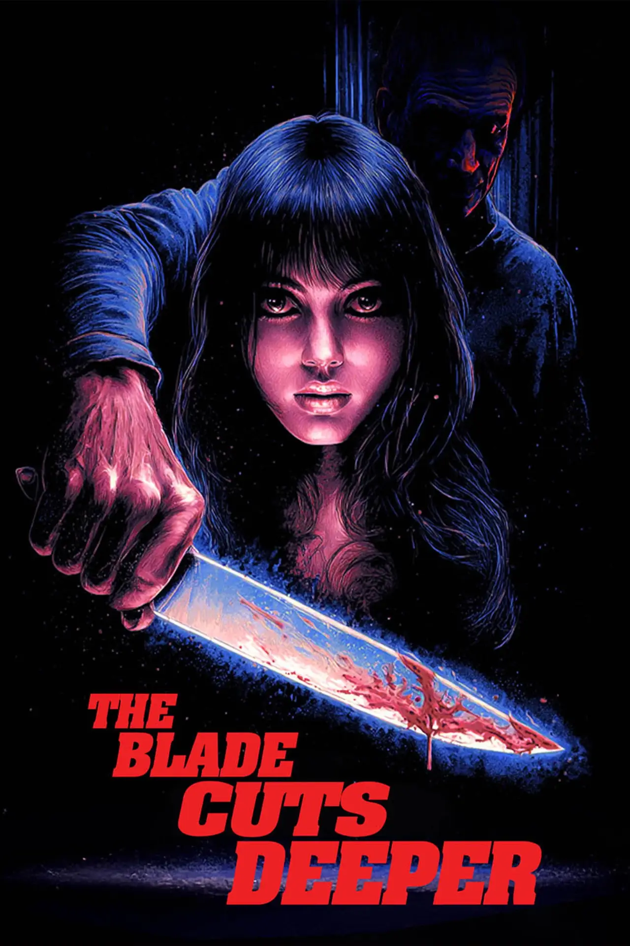 Movie poster "The Blade Cuts Deeper"