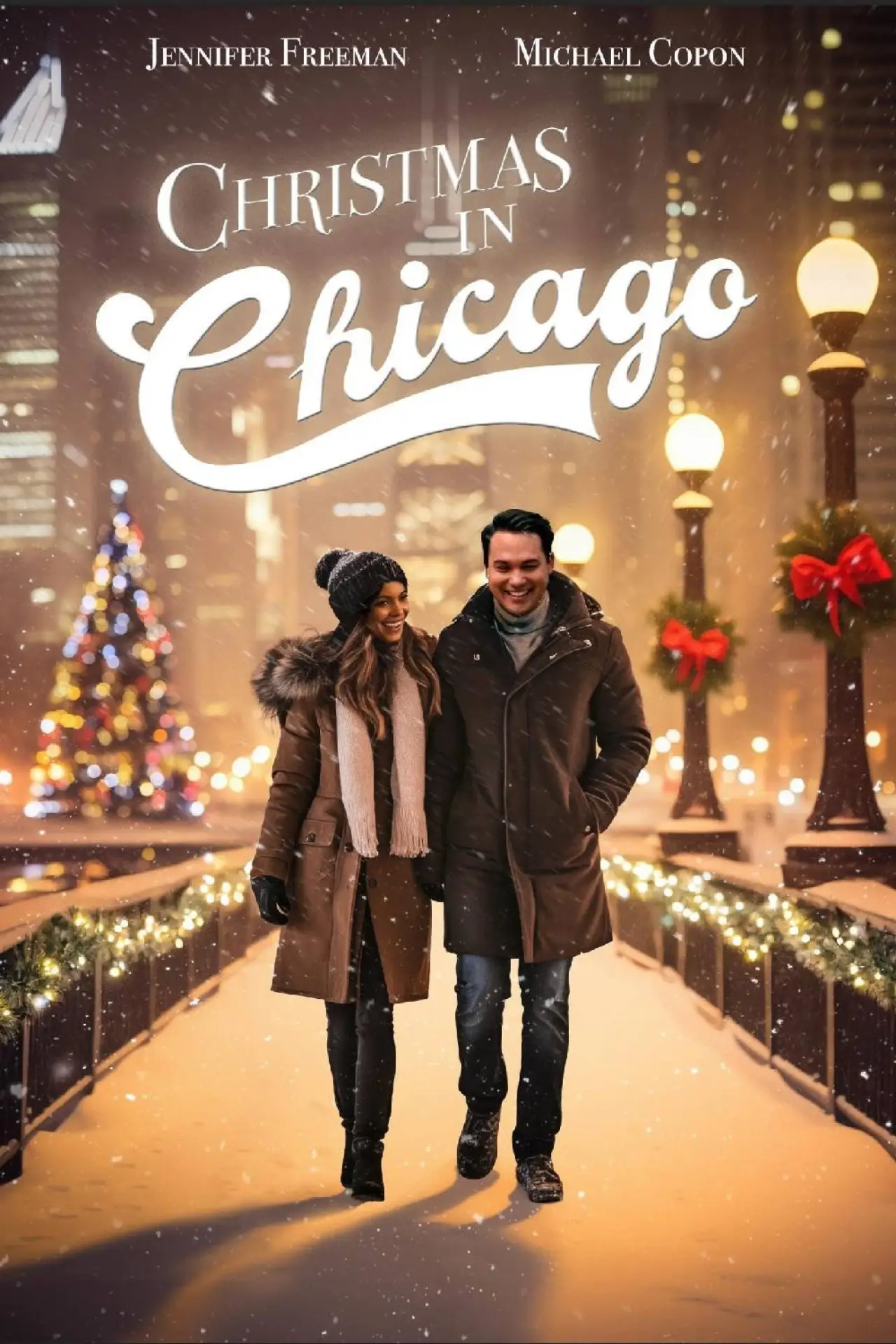 Movie poster "Christmas in Chicago"