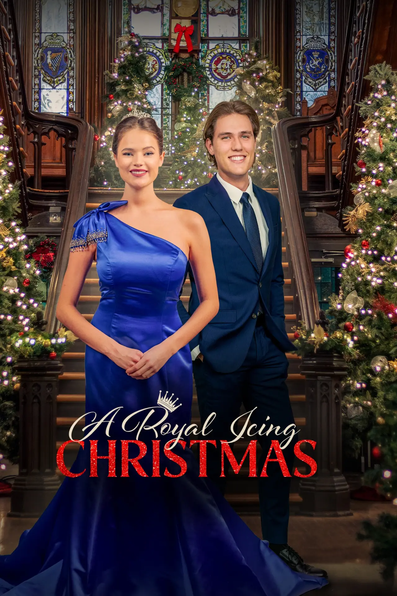Movie poster "Once Upon a Christmas Crown"