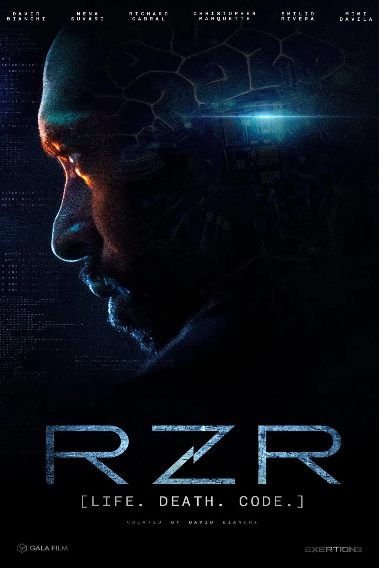 Movie poster "RZR Cyber Protocol"