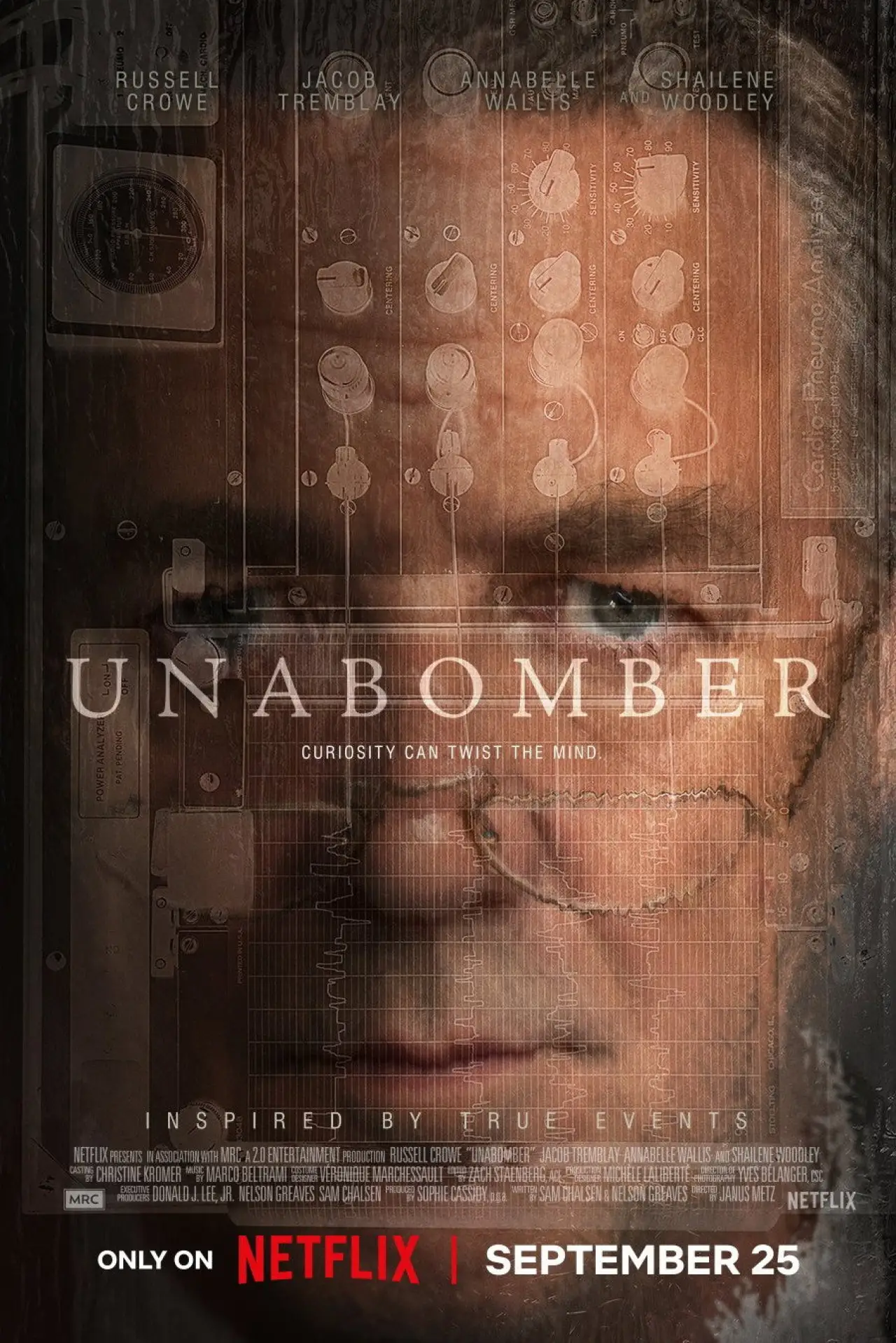 Movie poster "UNABOMBER"