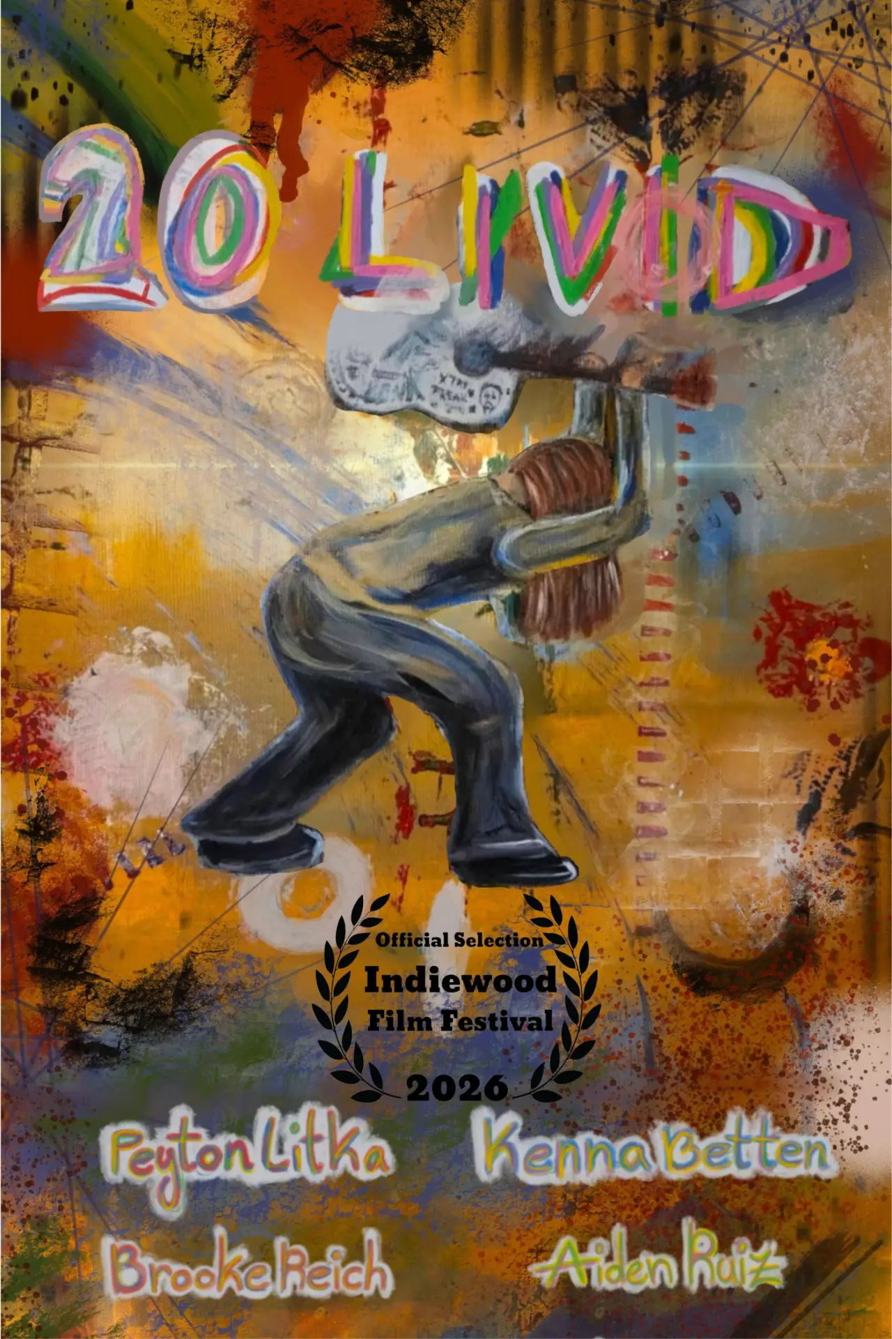 Movie poster "20, Livid"