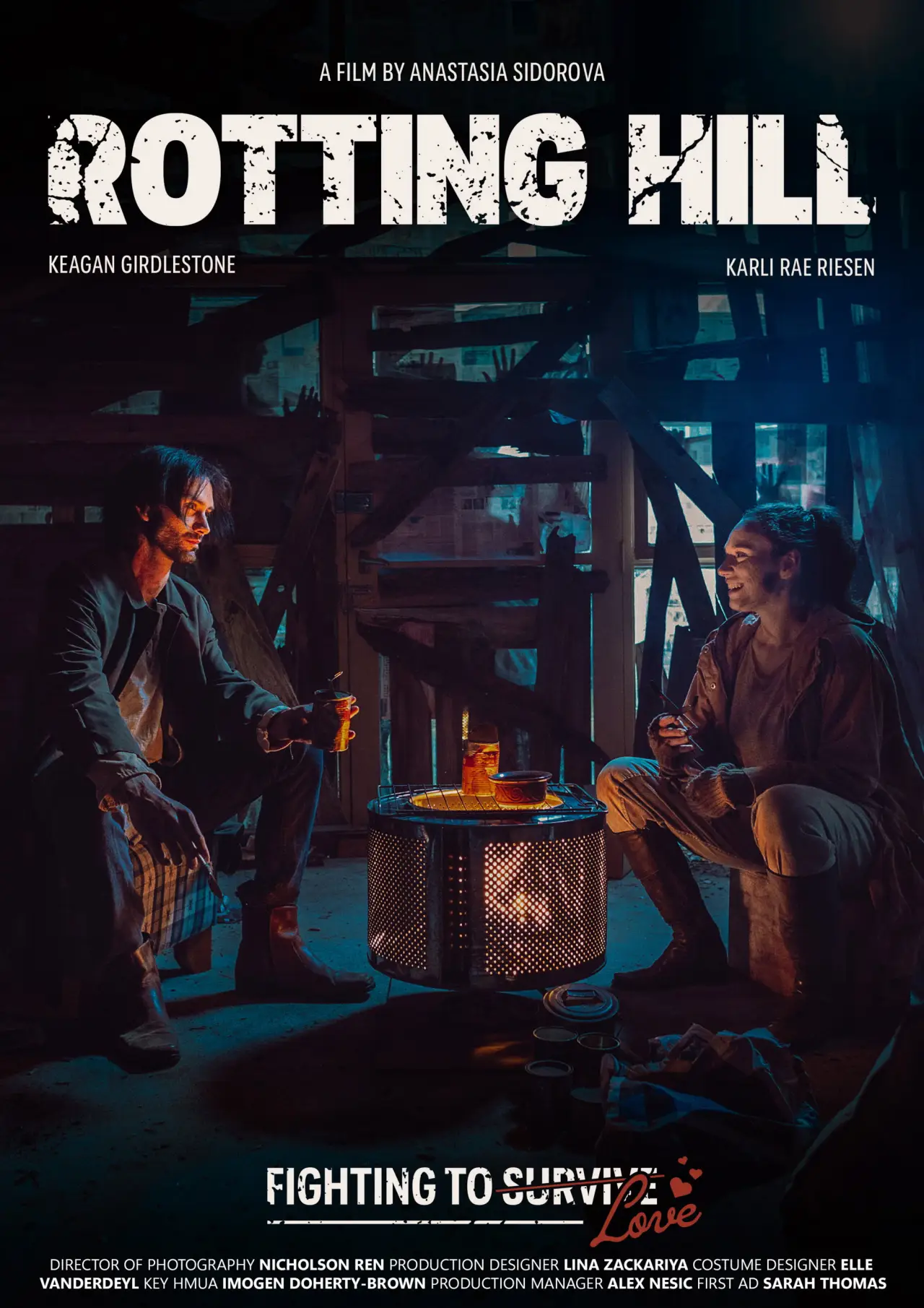 Movie poster "Rotting Hill"
