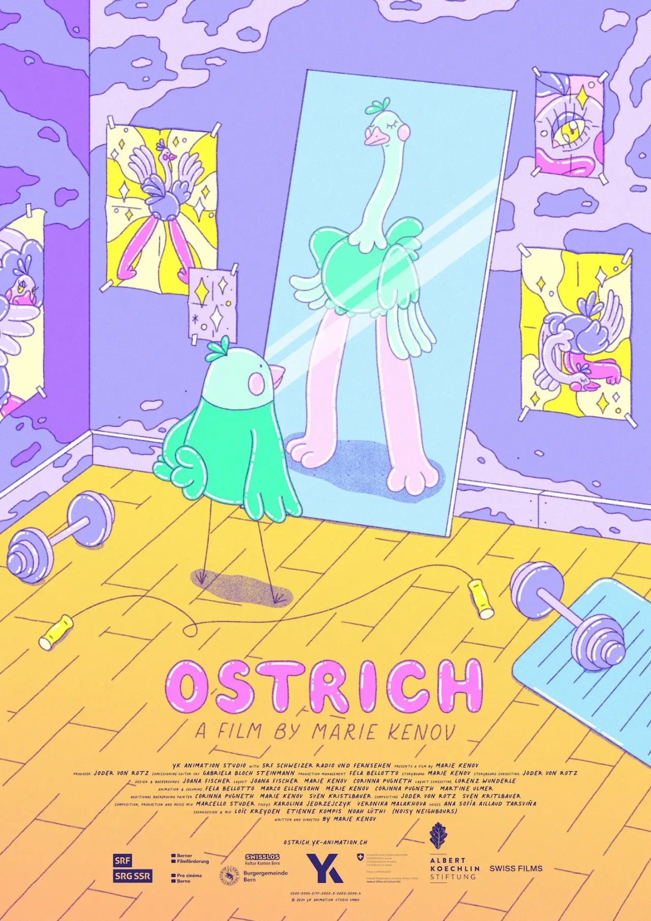 Movie poster "Ostrich"