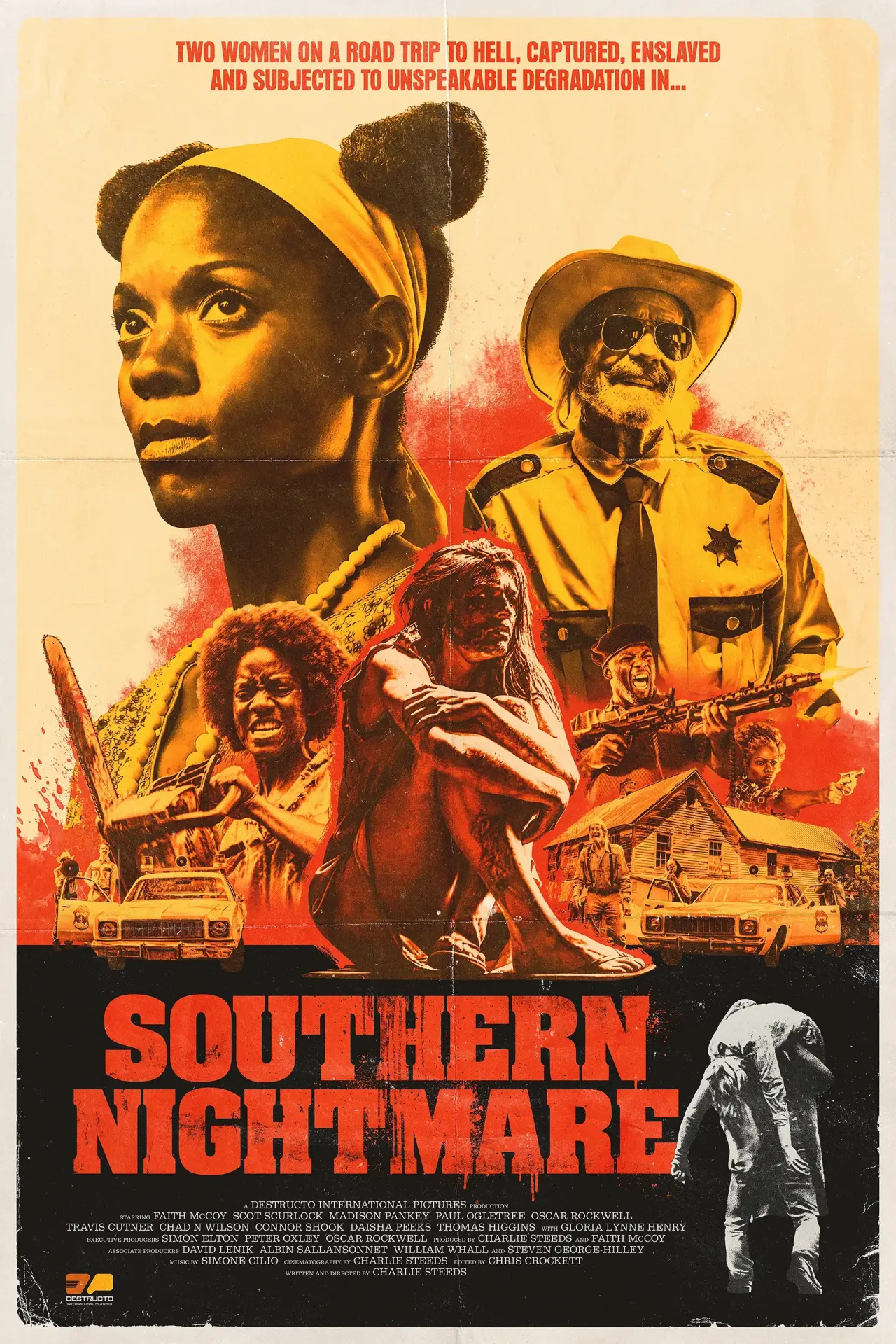 Movie poster "Southern Nightmare"