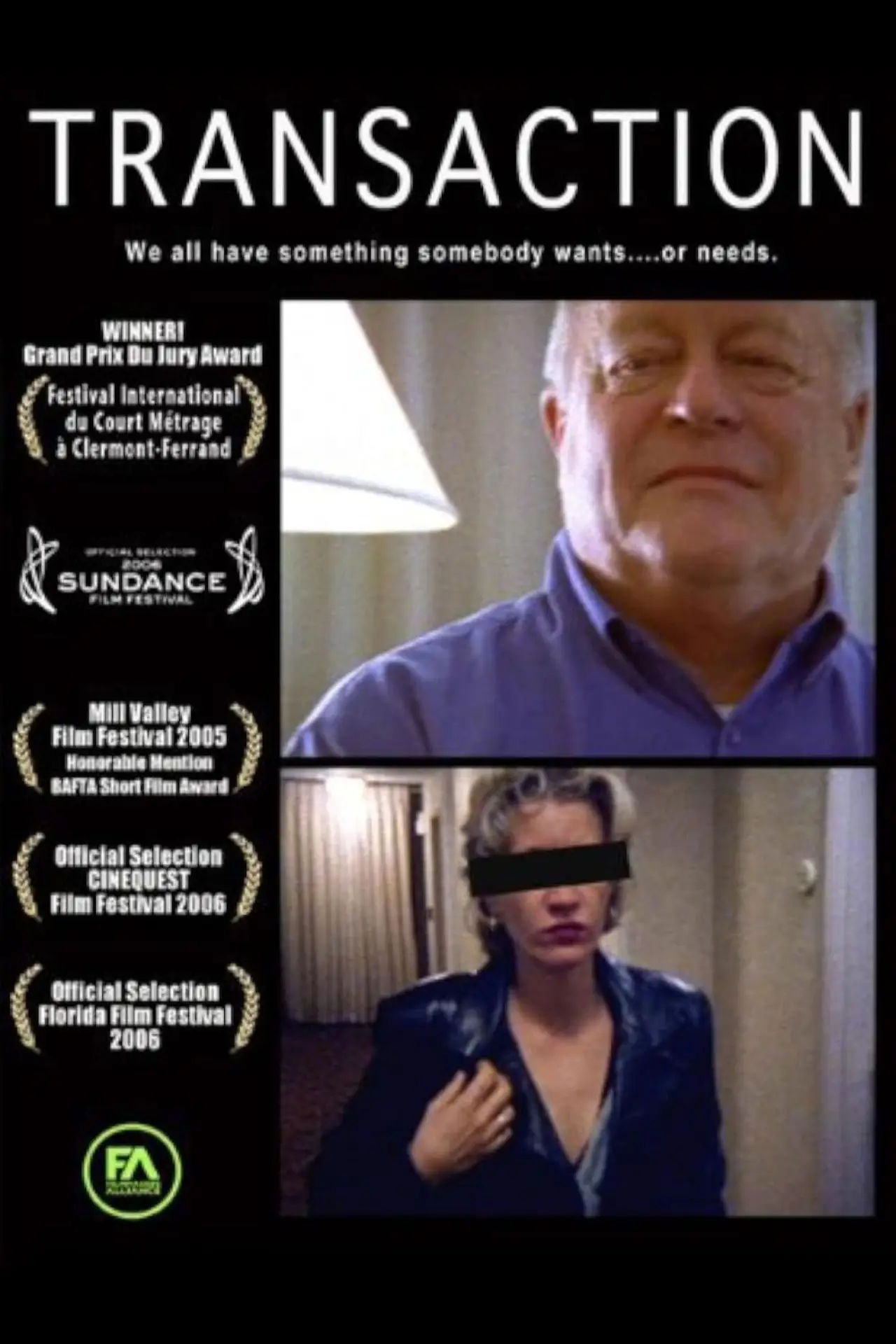 Movie poster "Transaction"